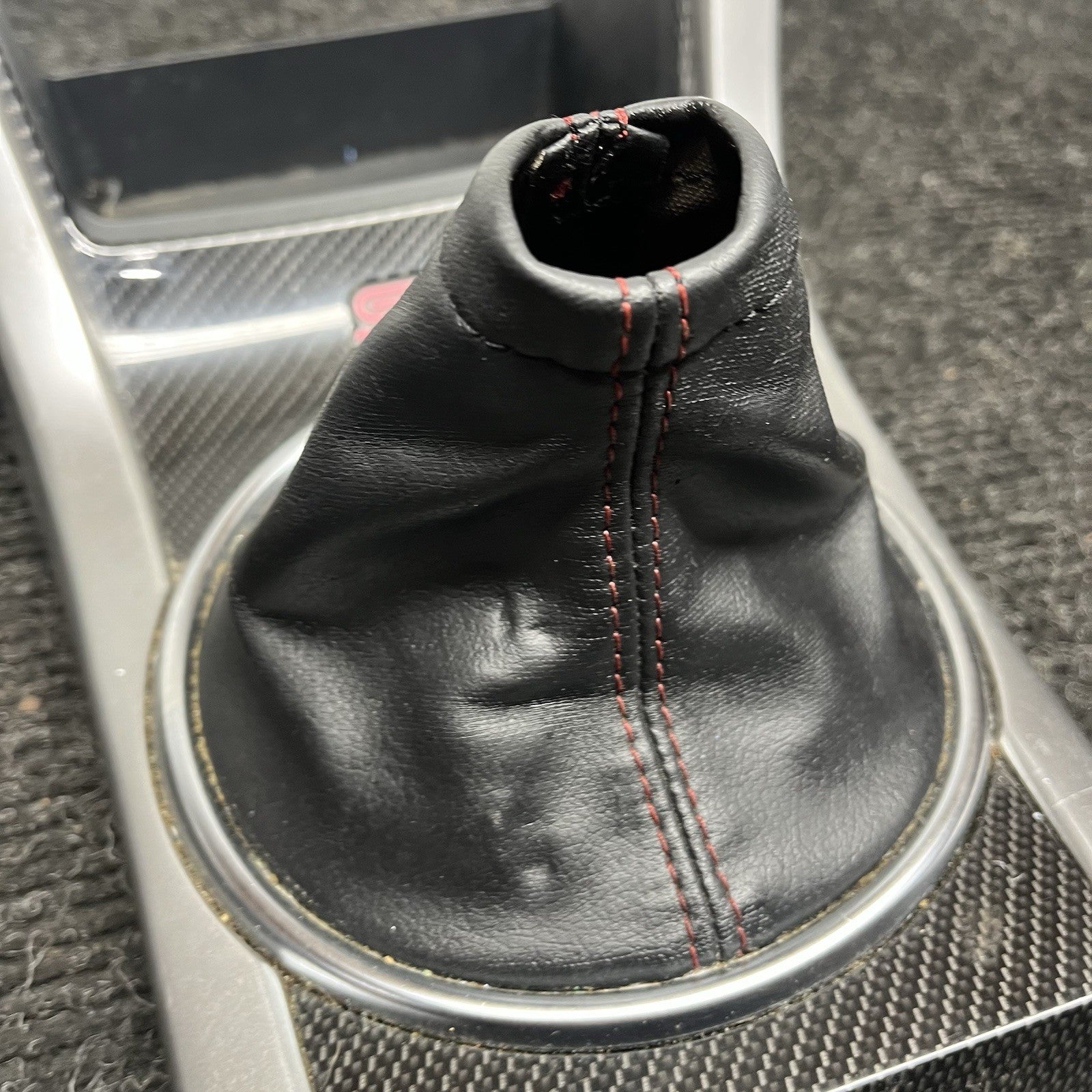 ☑️ 2017 Subaru WRX OEM 92121VA000 Shifter Bezel STI Carbon