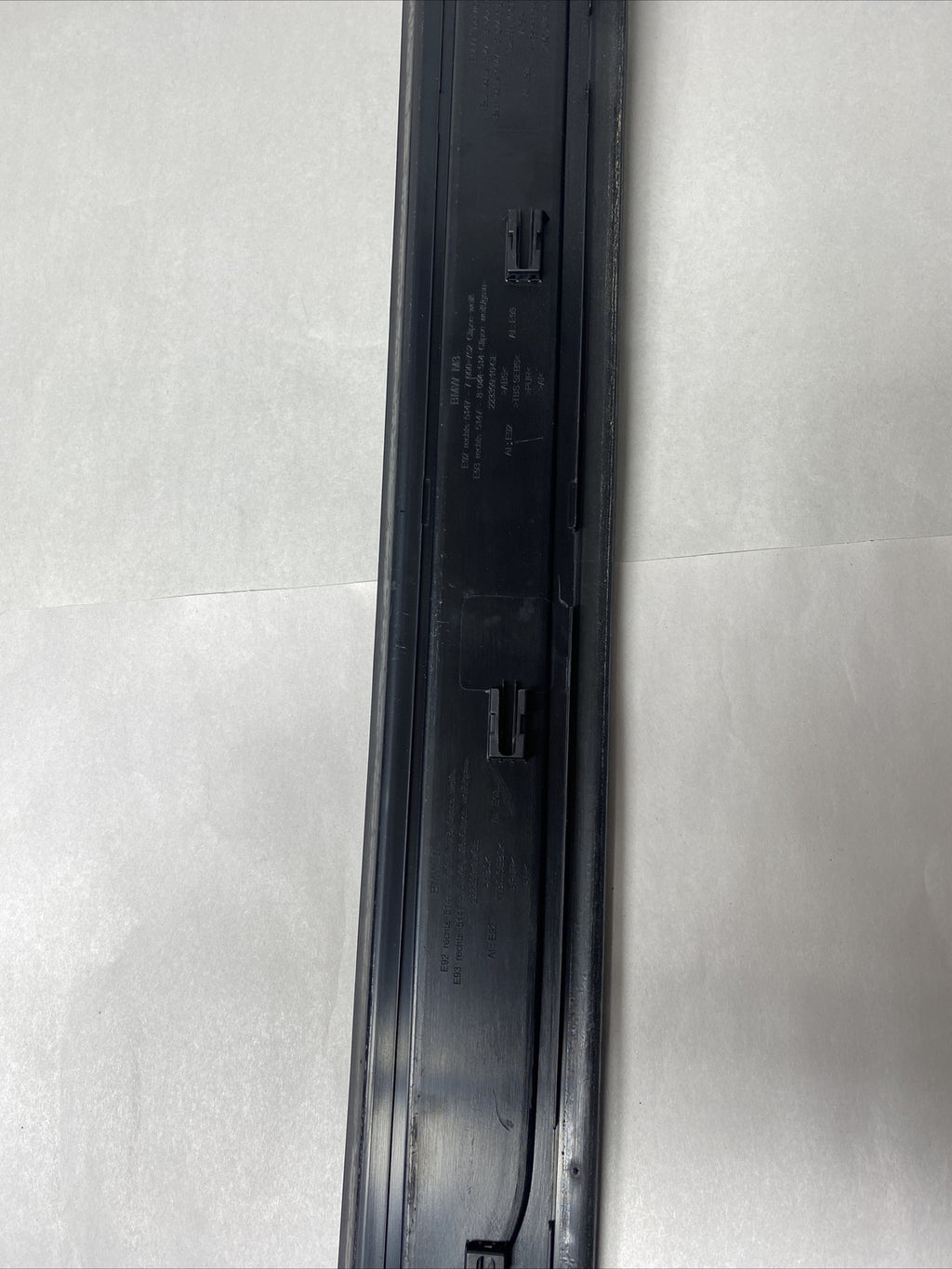 ☑️ 08-13 OEM BMW E92 E93 M3 Right Door Sill Plate Molding Trim M SPORT