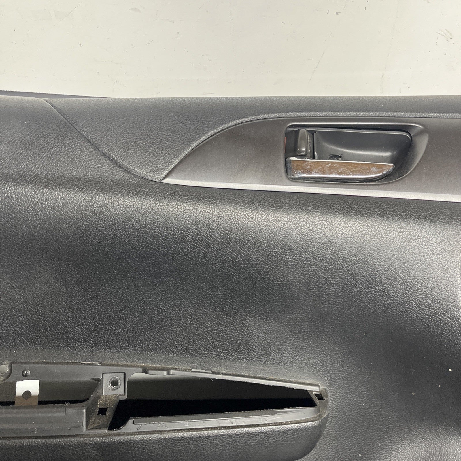☑️ 2011-2014 SUBARU IMPREZA WRX & STI DOOR PANELS DOOR CARDS BLACK/RED STITCHED