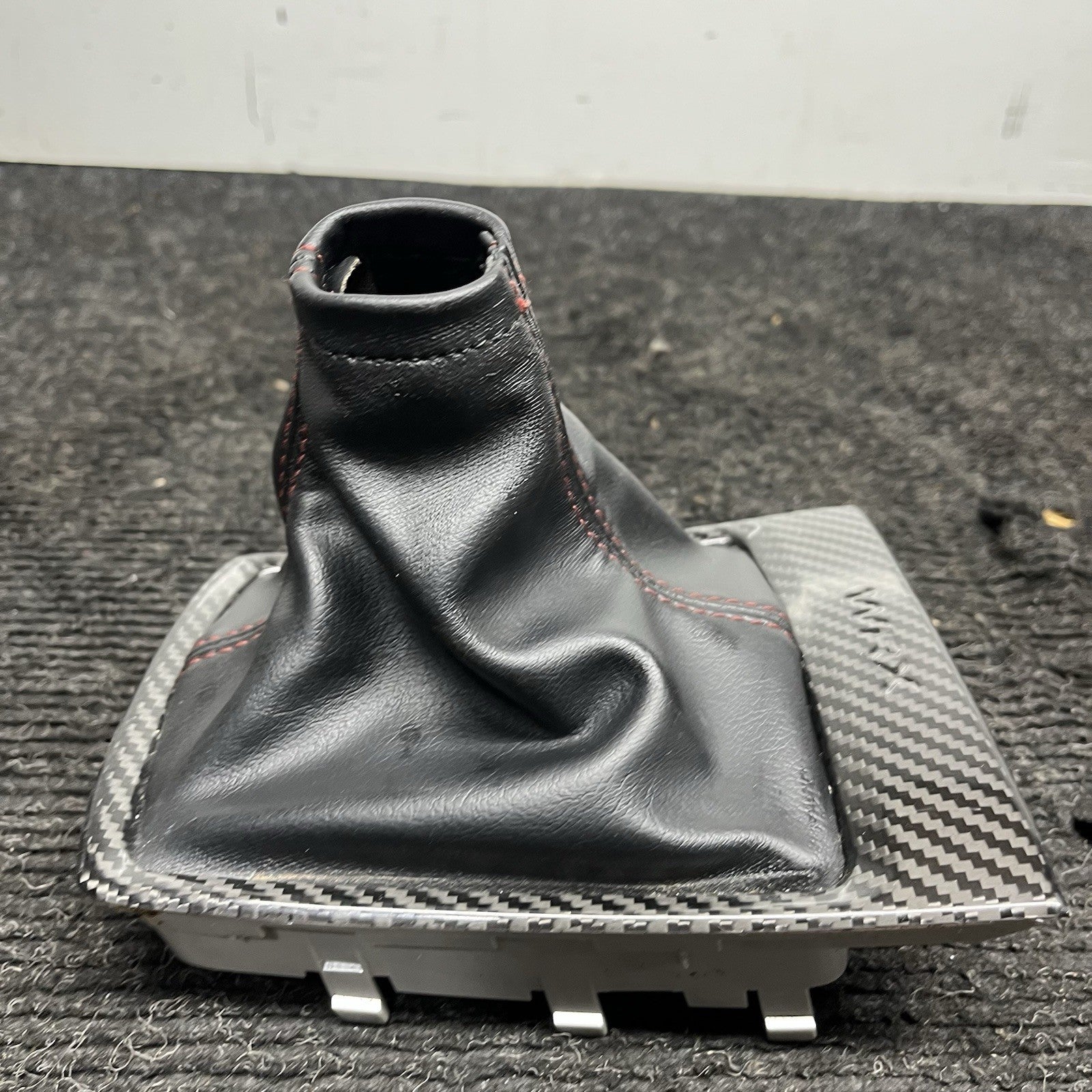 ☑️ OLM Dry Carbon Fiber MT Shifter Trim Cover - 2015 WRX MT