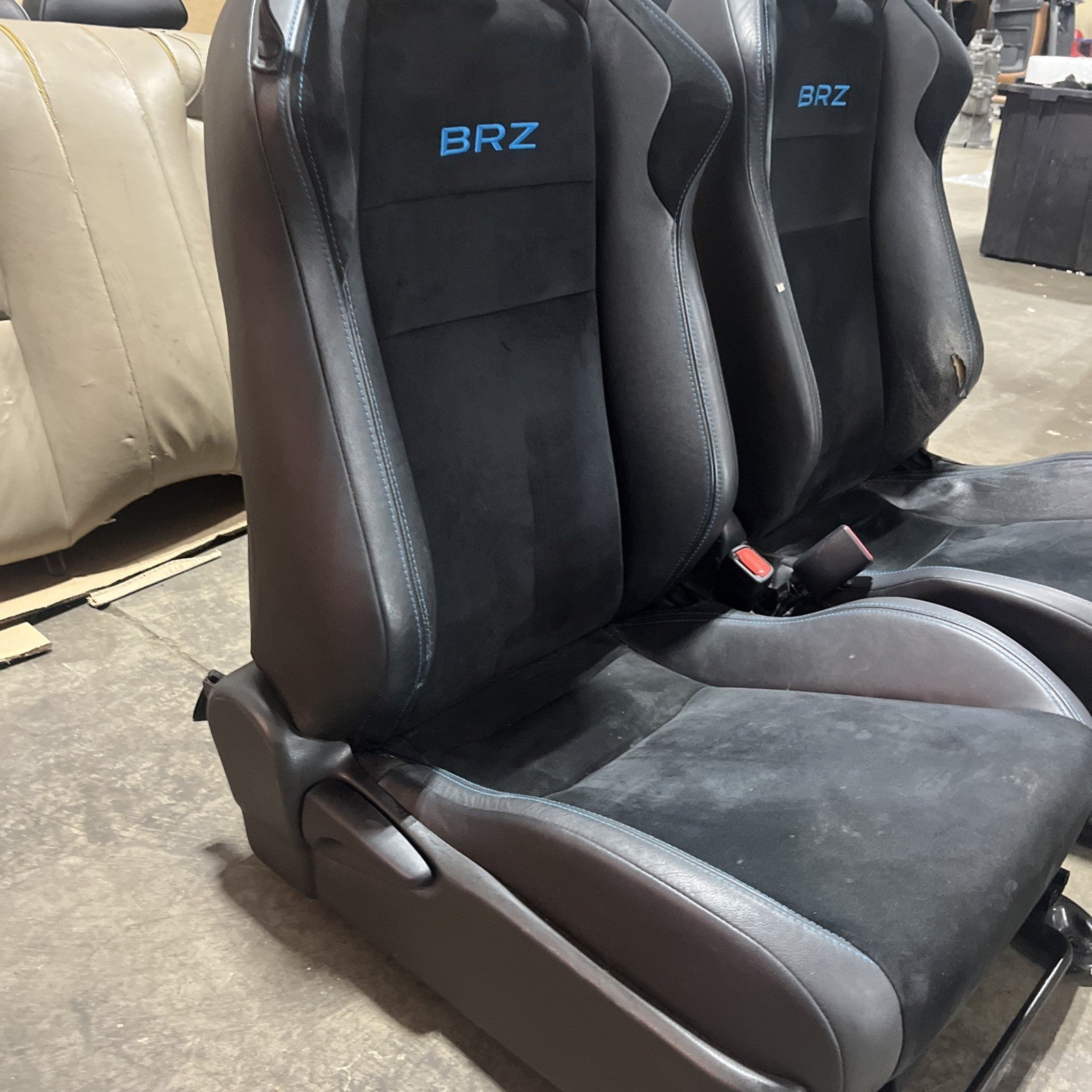 ☑️2013-2020 Toyota 86 BRZ FRS Series Hyper Blue M3Y Seat Set Pair Left Right OEM