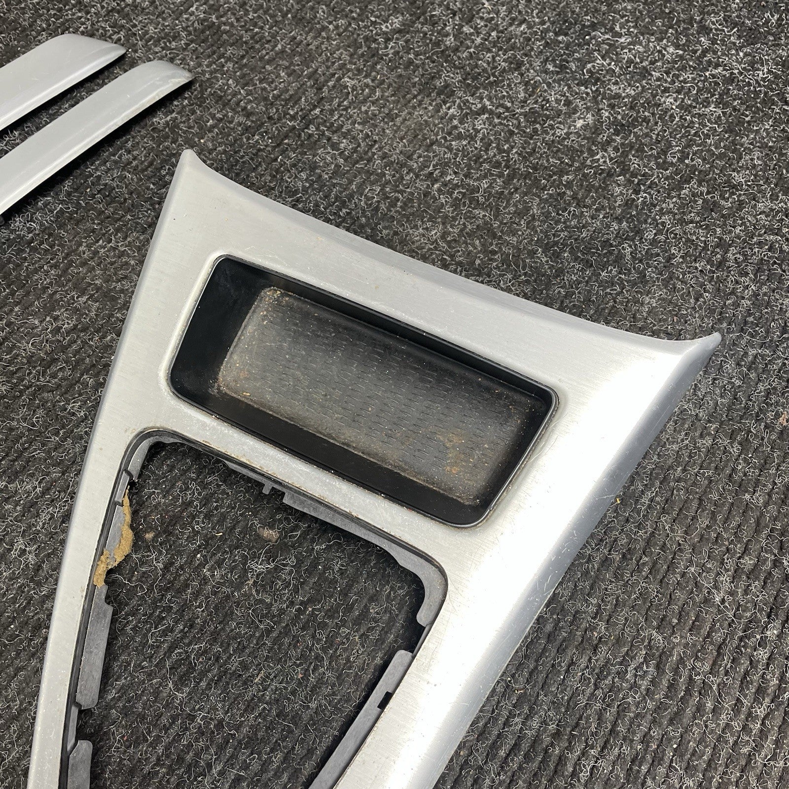 ☑️ BMW 2007-2013 E93 Aluminum Brushed Interior Trim Dash Door Panels Set OEM