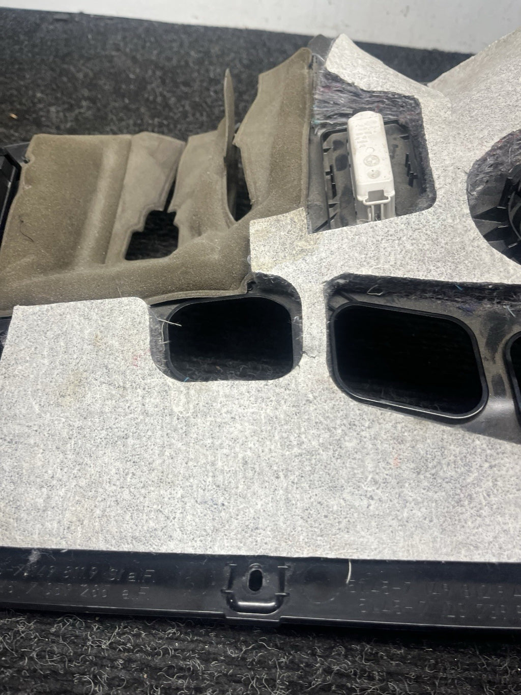 ☑️ 2006-13 BMW E90 E92 E93 328I 335I M3 MANUAL LEFT KICK KNEE PANEL BLACK OEM