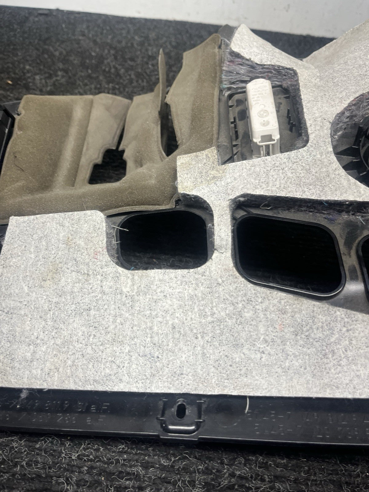 ☑️ 2006-13 BMW E90 E92 E93 328I 335I M3 MANUAL LEFT KICK KNEE PANEL BLACK OEM