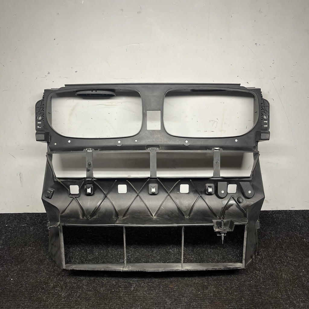 ☑️ Front Center Radiator Air Duct Guide Panel Shroud Grille Unit OEM BMW E70 X5