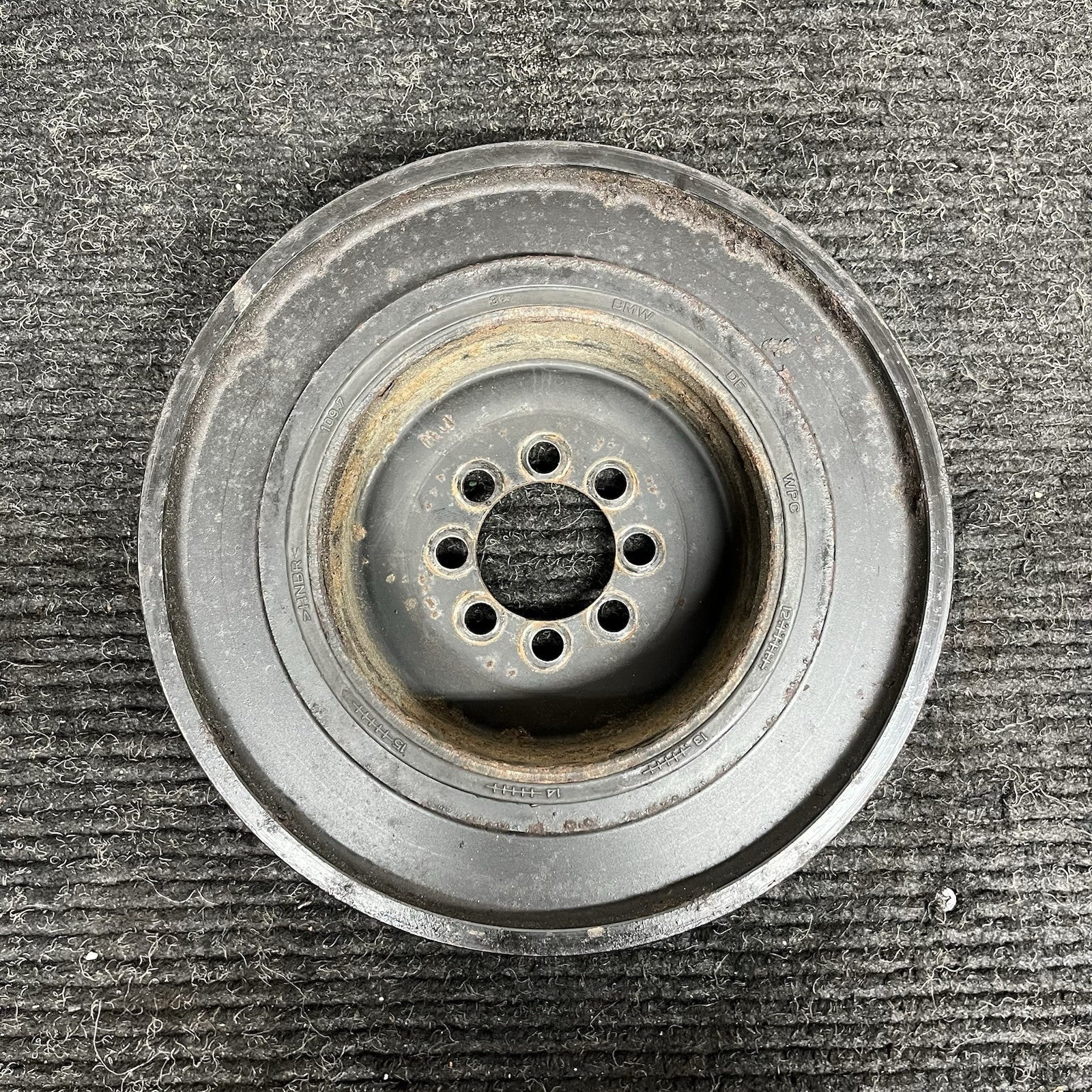 ☑️ OEM BMW F30 F32 F10 F02 F87 Engine N55 Crankshaft Pulley Harmonic Balancer