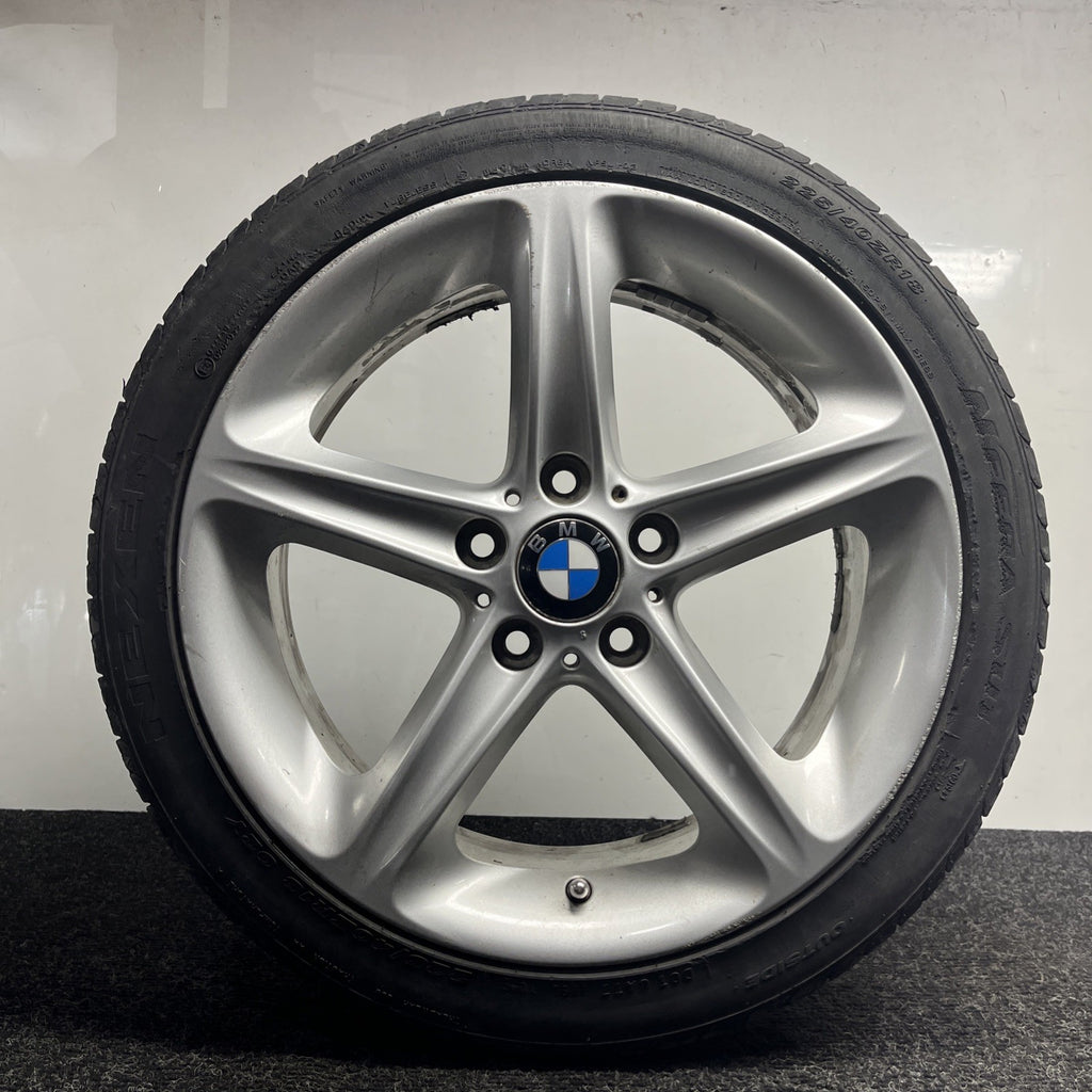 ☑️ 04-07 BMW E81 E82 E88 18" J 7.5 FRONT WHEEL STYLE 264 W/ TIRE 225/40R18