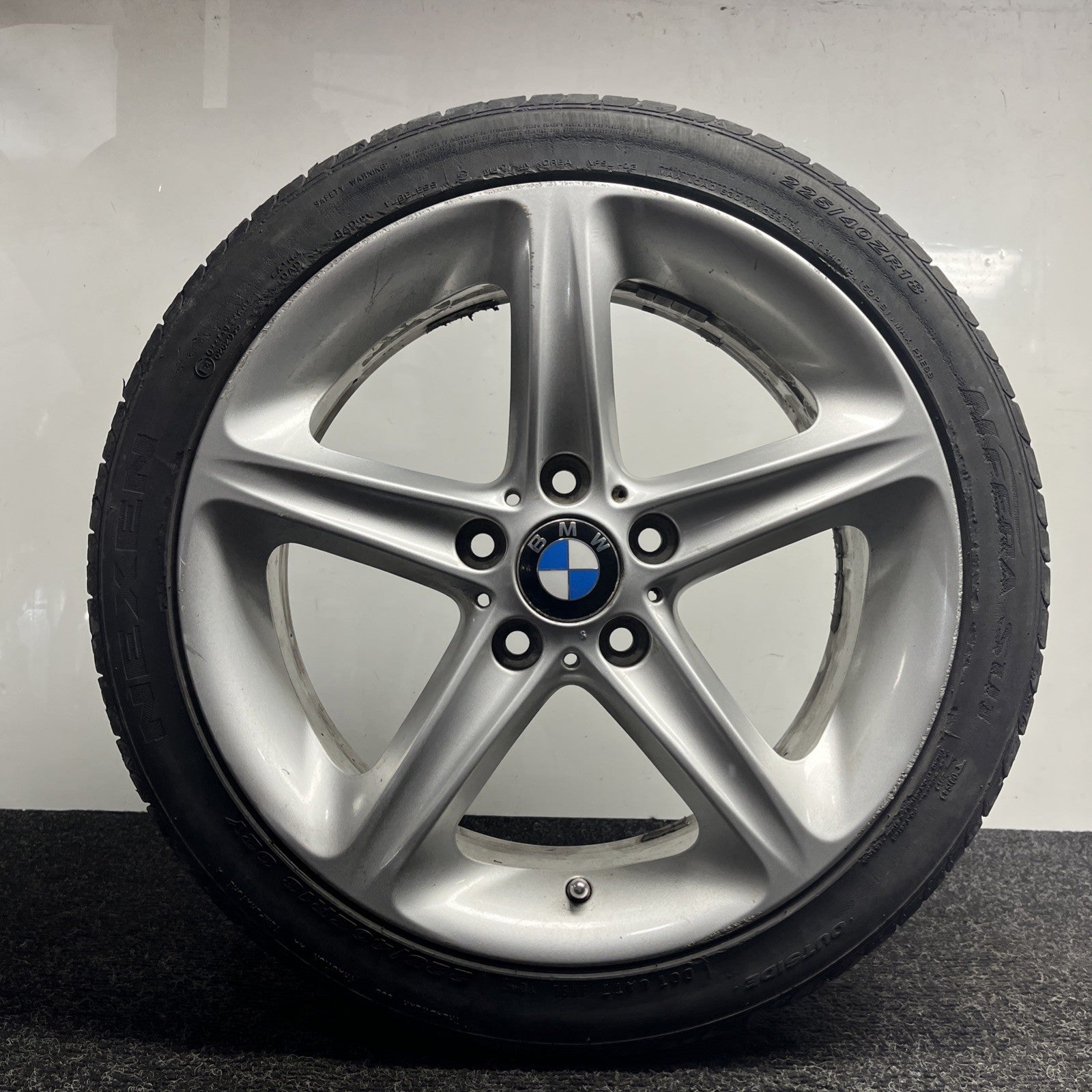 ☑️ 04-07 BMW E81 E82 E88 18" J 7.5 FRONT WHEEL STYLE 264 W/ TIRE 225/40R18
