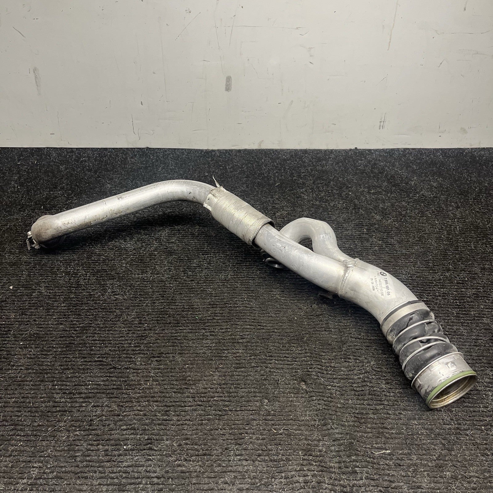 ☑️ 07-10 OEM BMW E90 E92 E93 335 N54 Turbo Charge Air Induction Tract Pipe Hose