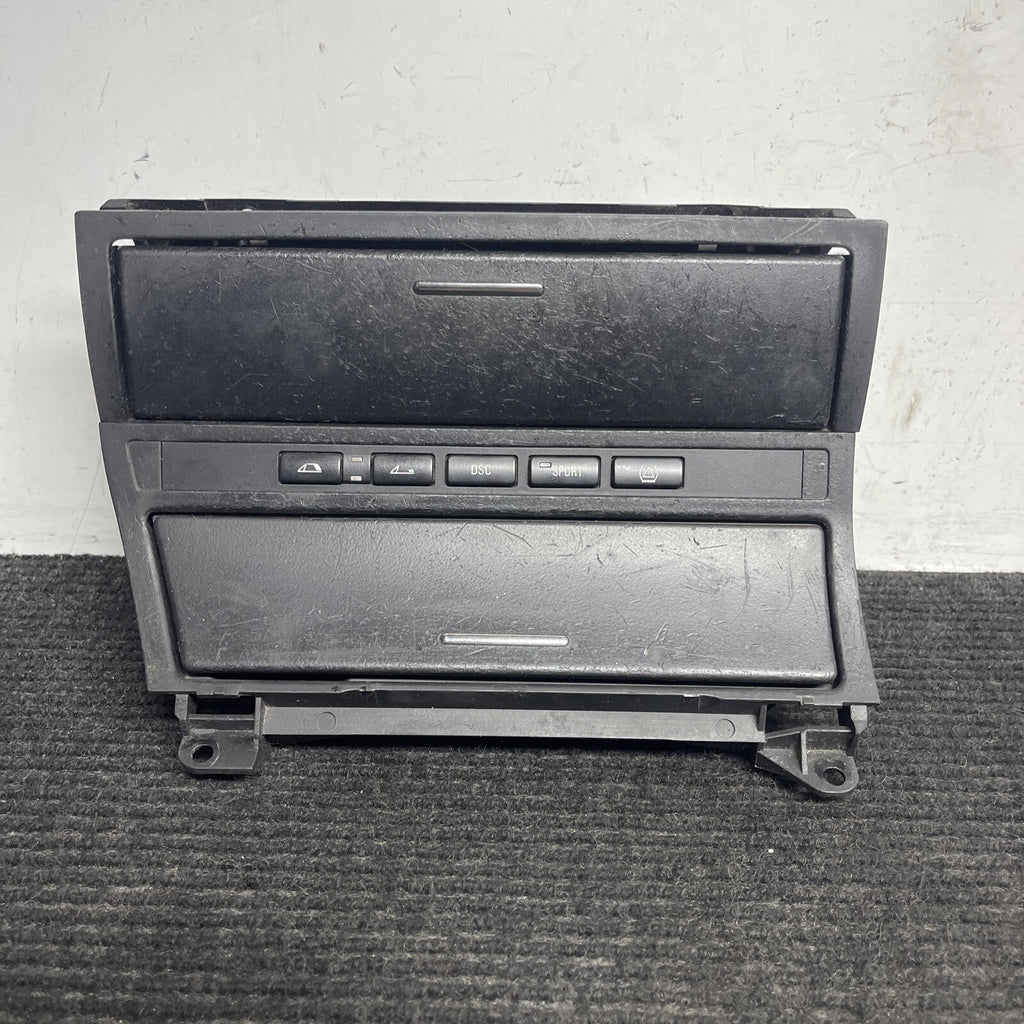 ☑️ BMW OEM E46 M3 FRONT ASH TRAY CONVERTIBLE TOP SPORT DSC BUTTON