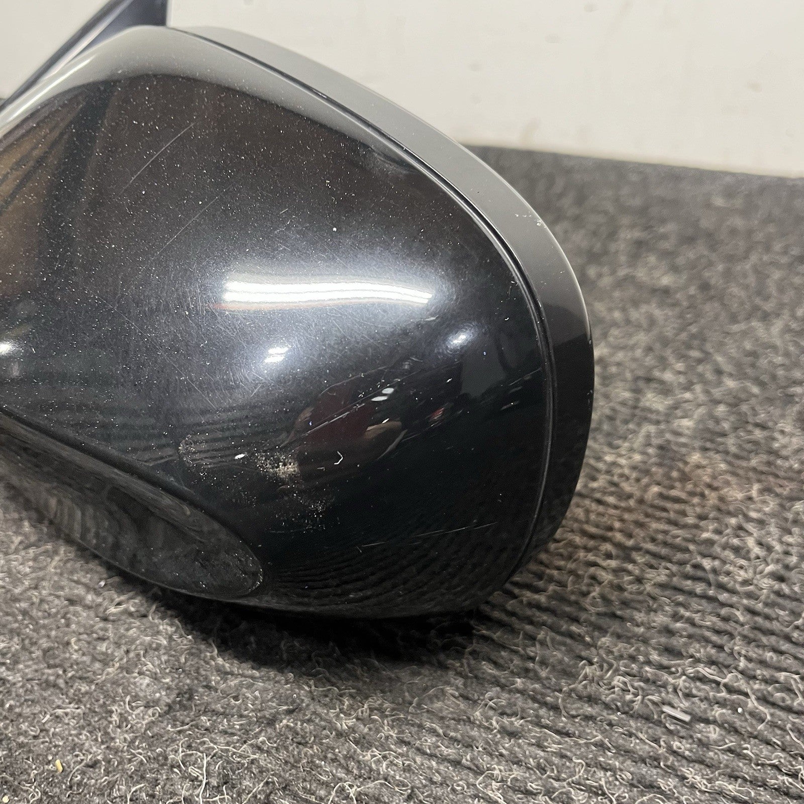 ☑️ 10-13 OEM BMW E82 E88 Front Left Driver Side Heated Mirror Assembly Black