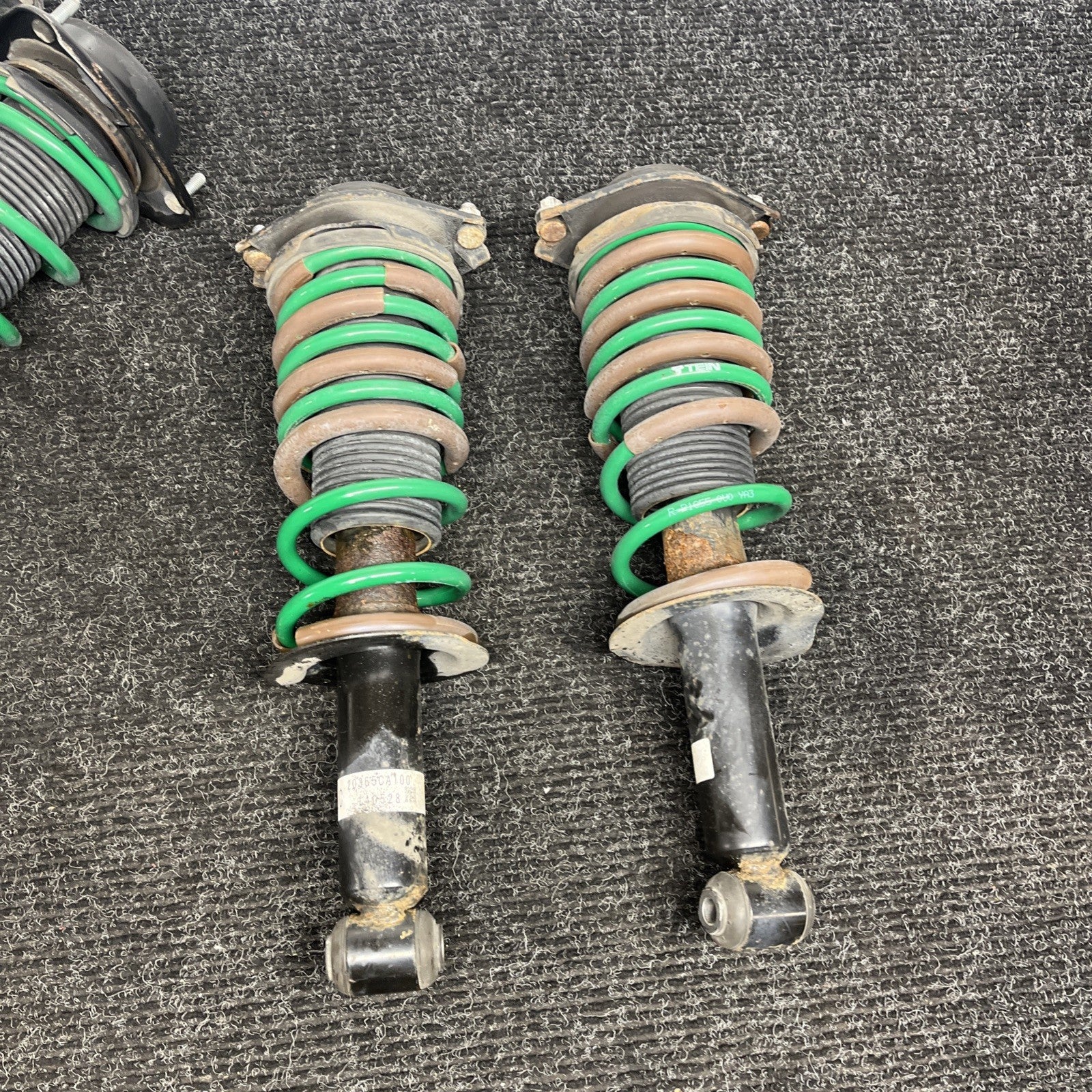 ☑️ OEM Struts W/Lowering Springs Tein Suspension Subaru BRZ Toyota 86 Scion FRS