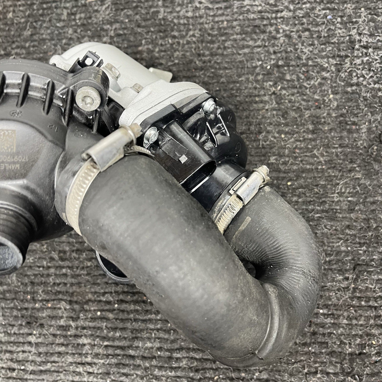 ☑️LOW MILES! BMW E82 E90 E92 F10 N54 N55 Electric Metal Water Pump W/ Thermostat