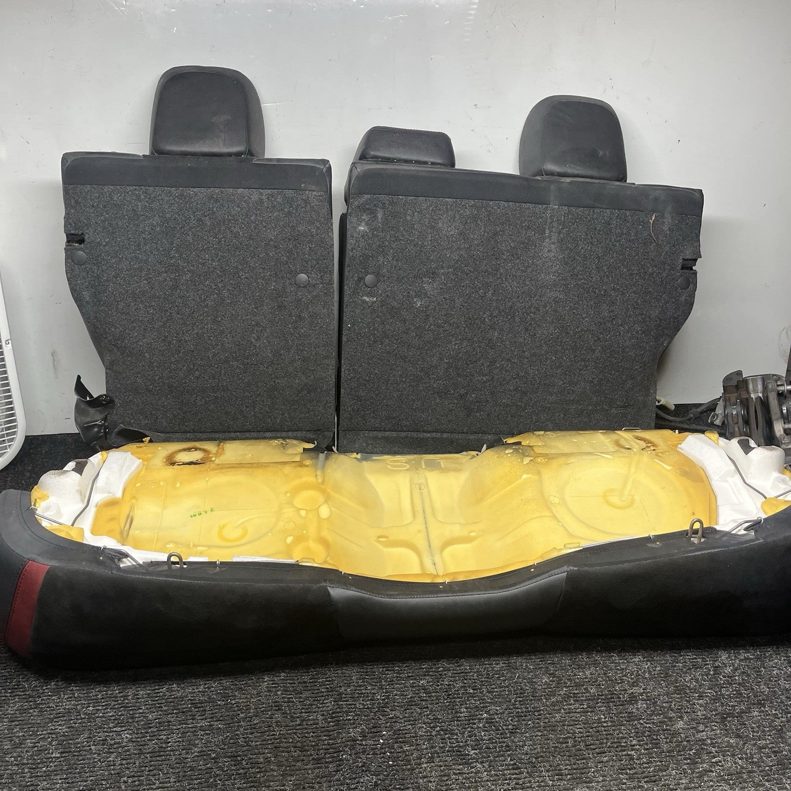 ☑️ 15-21 SUBARU WRX STI OEM REAR ALCANTARA SEAT COMPLETE UPPER LOWER ASSEMBLY