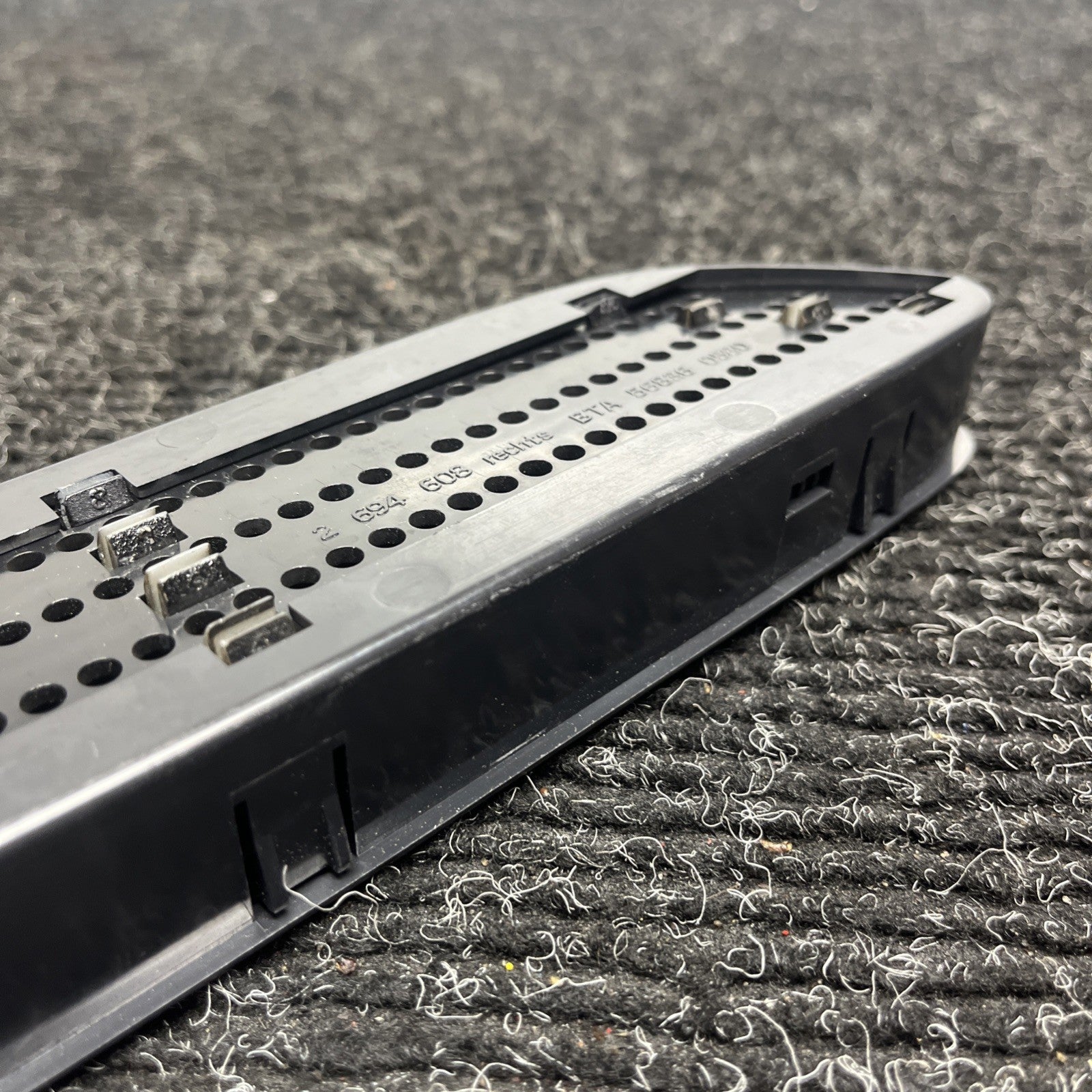 ☑️ 01-06 BMW E46 M3 Right & Left Set Fender Molding Grill Vent Trim Set