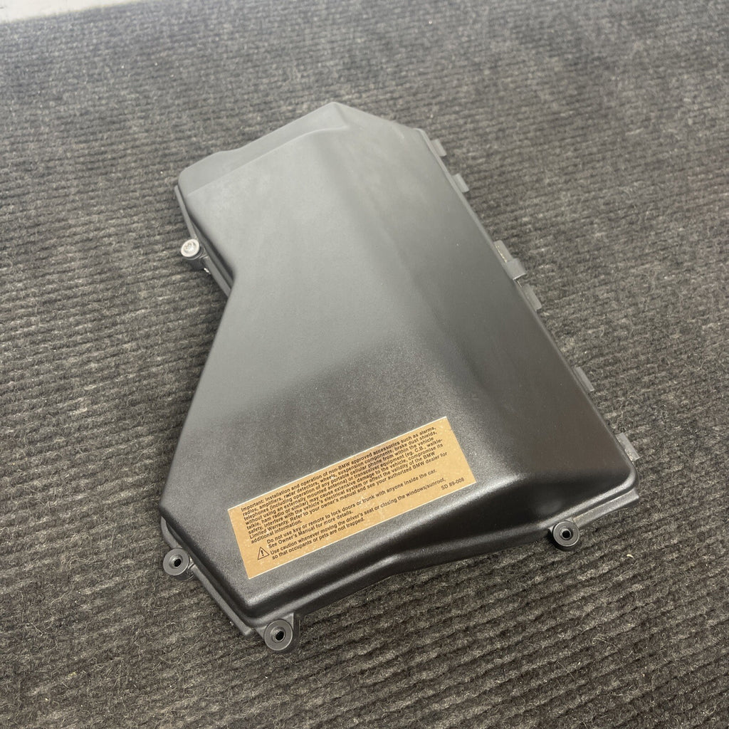☑️ 2002-2006 BMW E46 325 330 M3 Fuse Box Under Hood Electronics Cover Lid OEM