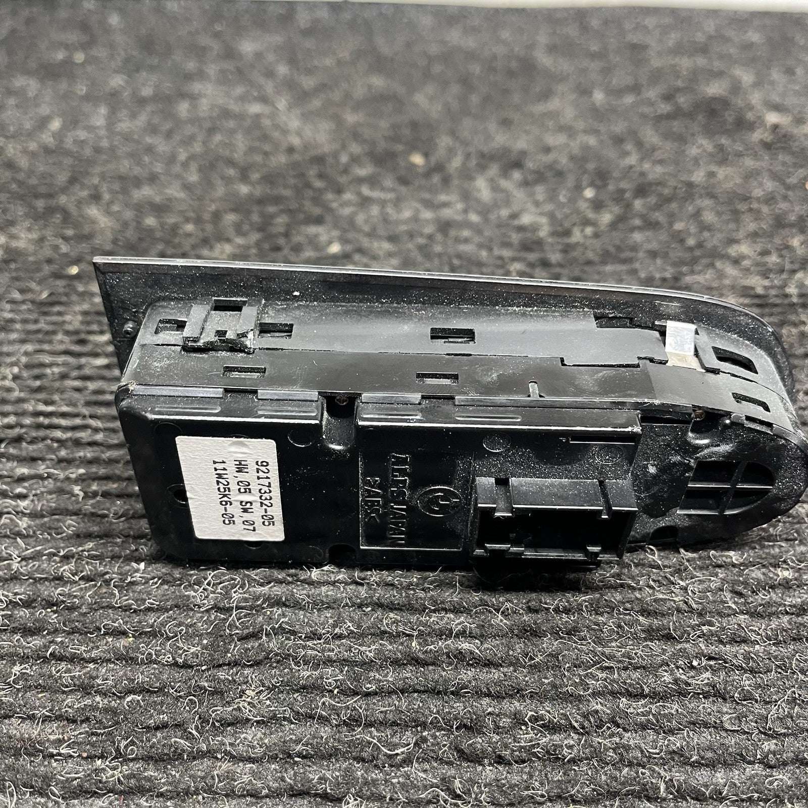 ☑️ 2007-2013 BMW E90 3 Series Driver Master Power Window Switch 9217332 Oem