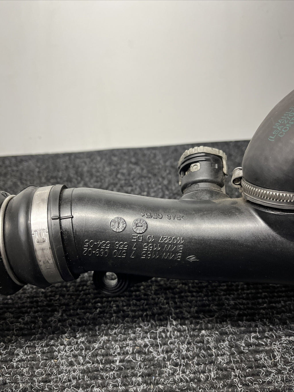 ☑️ 07-13 OEM BMW E90 E92 E93 Charge Pipe Diver Valves Induction Pipe Tract N54