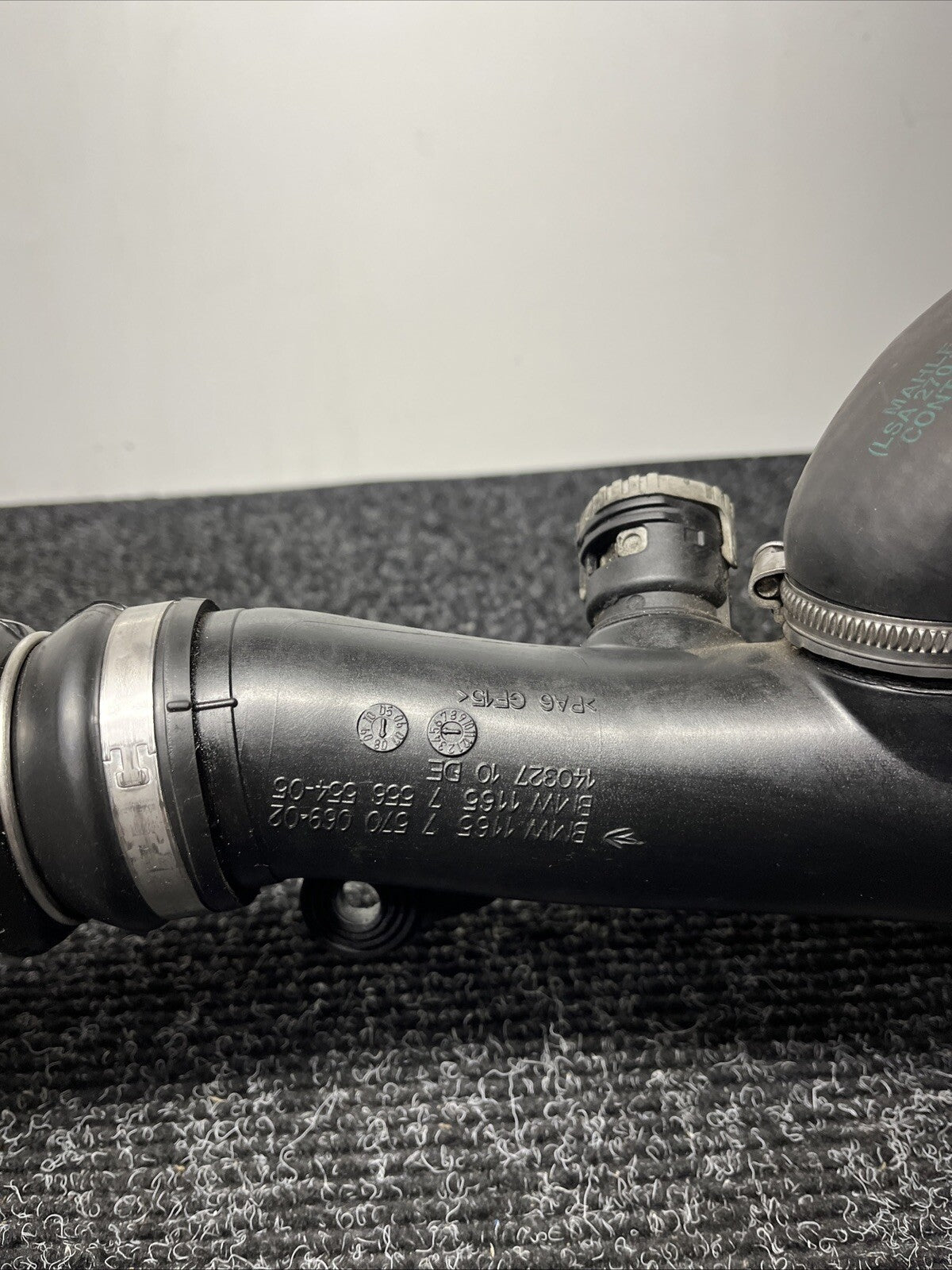 ☑️ 07-13 OEM BMW E90 E92 E93 Charge Pipe Diver Valves Induction Pipe Tract N54