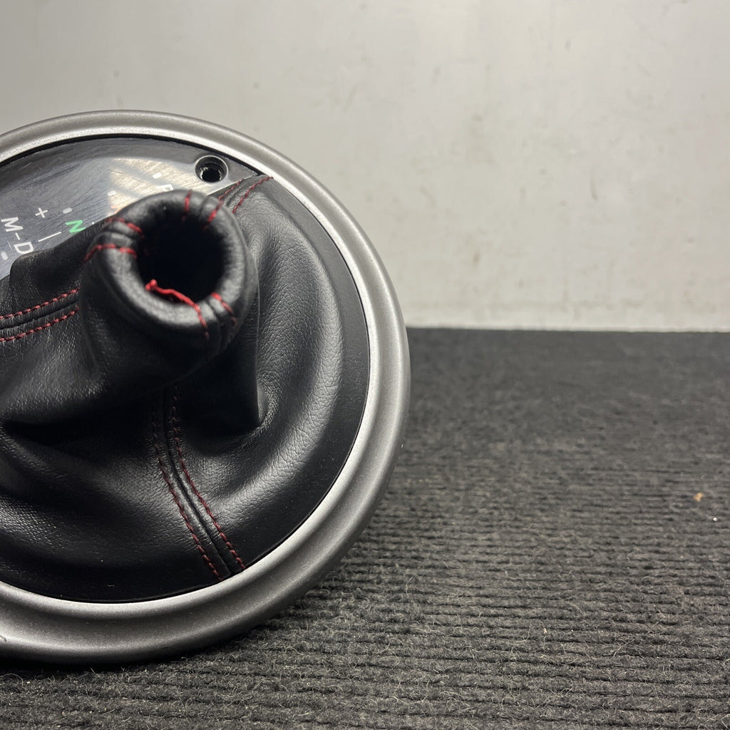☑️ 2013-2016 SUBARU BRZ FRS Automatic Gear Shifter Trim Boot Red Stitched OEM