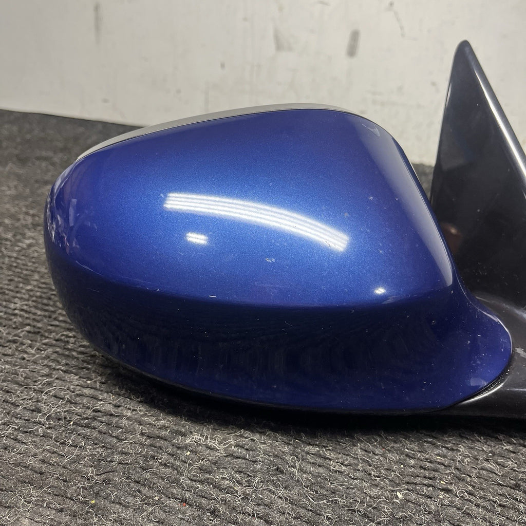 ☑️ 2009-11 BMW 328i 335i E90 LCI RIGHT PASSENGER SIDE MIRROR BLUE