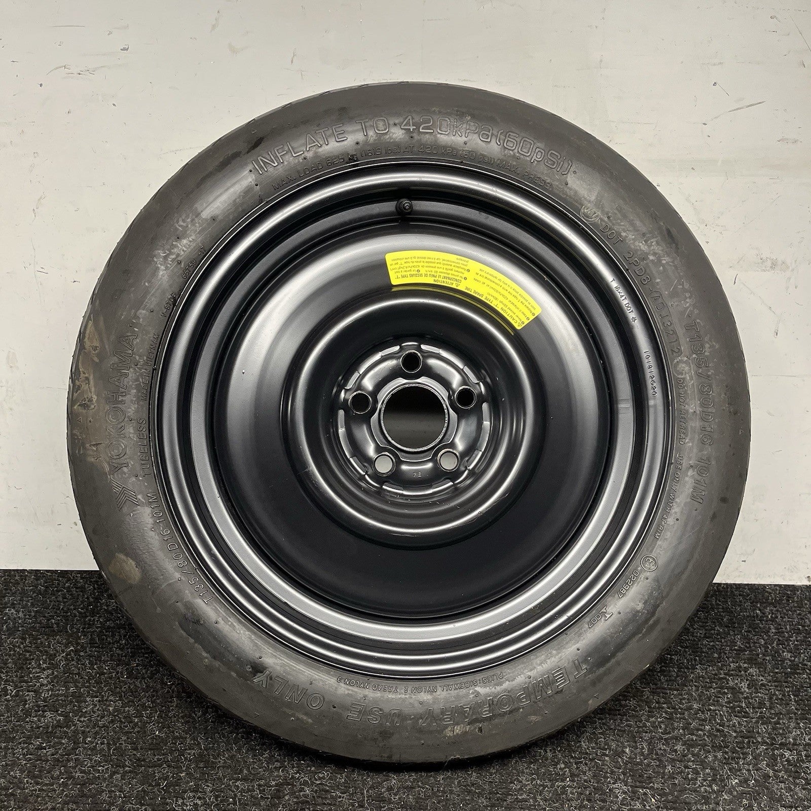 ☑️ 13-20 Scion FRS Subaru BRZ 86 Factory Spare Emergency Tire Rim Wheel OEM