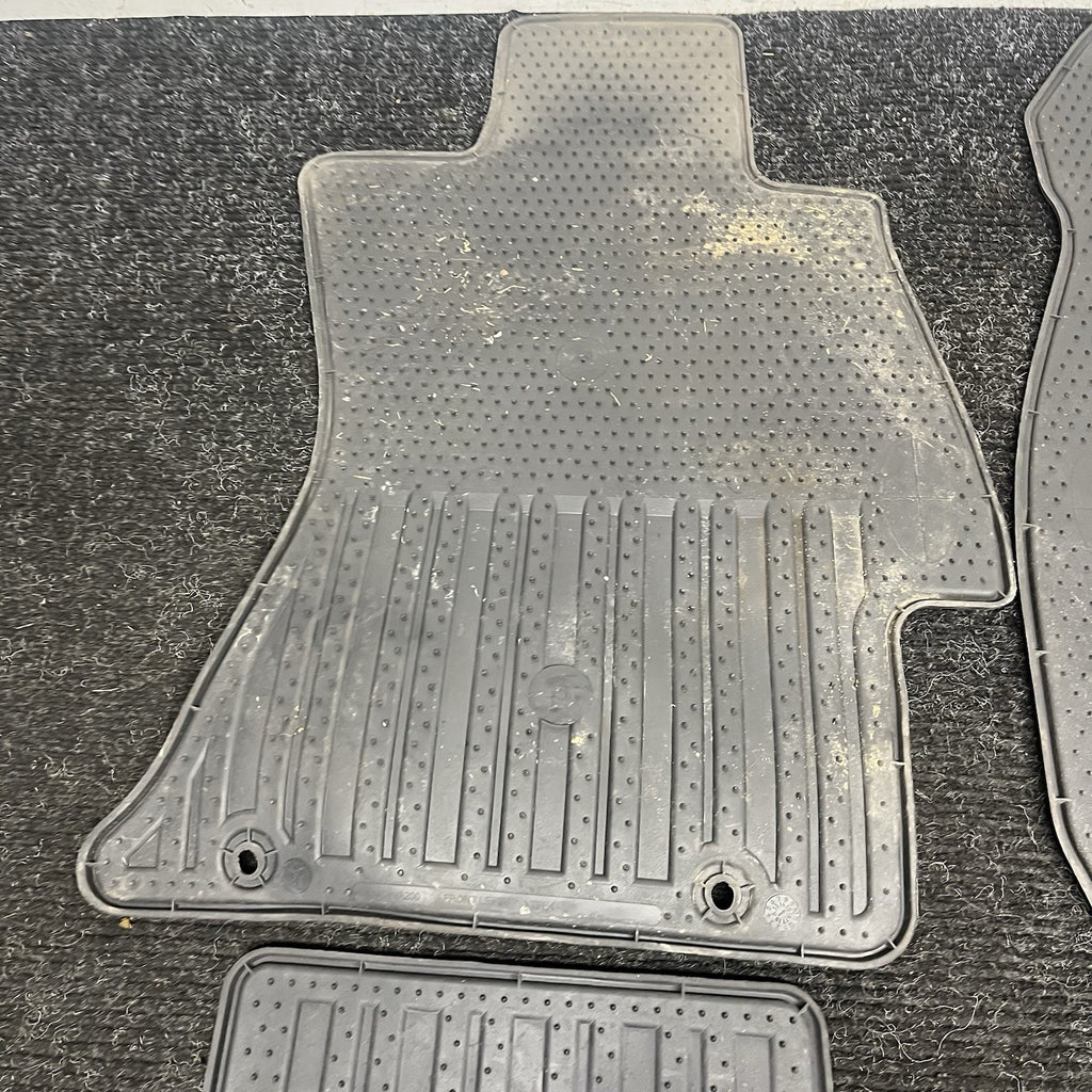☑️ SUBARU WRX STI 2.5L 2015 ALL WEATHER RUBBER FLOOR MAT SET J501SVA200 OEM