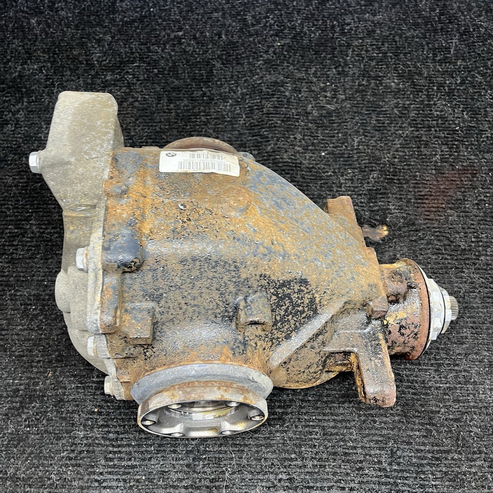 ☑️09-11 BMW E90 335d 3.0L M57Y Rear Axle Diff Differential Unit 2.81 7571175 OEM