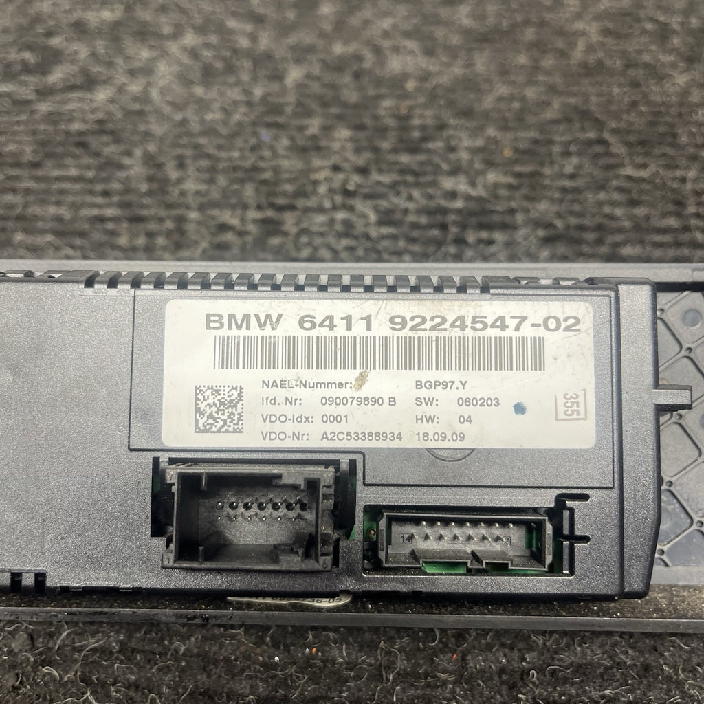 ☑️ 07-13 BMW E90 E92 128i 335i 328i X1 AC A/C Heater Climate Control Switch OEM