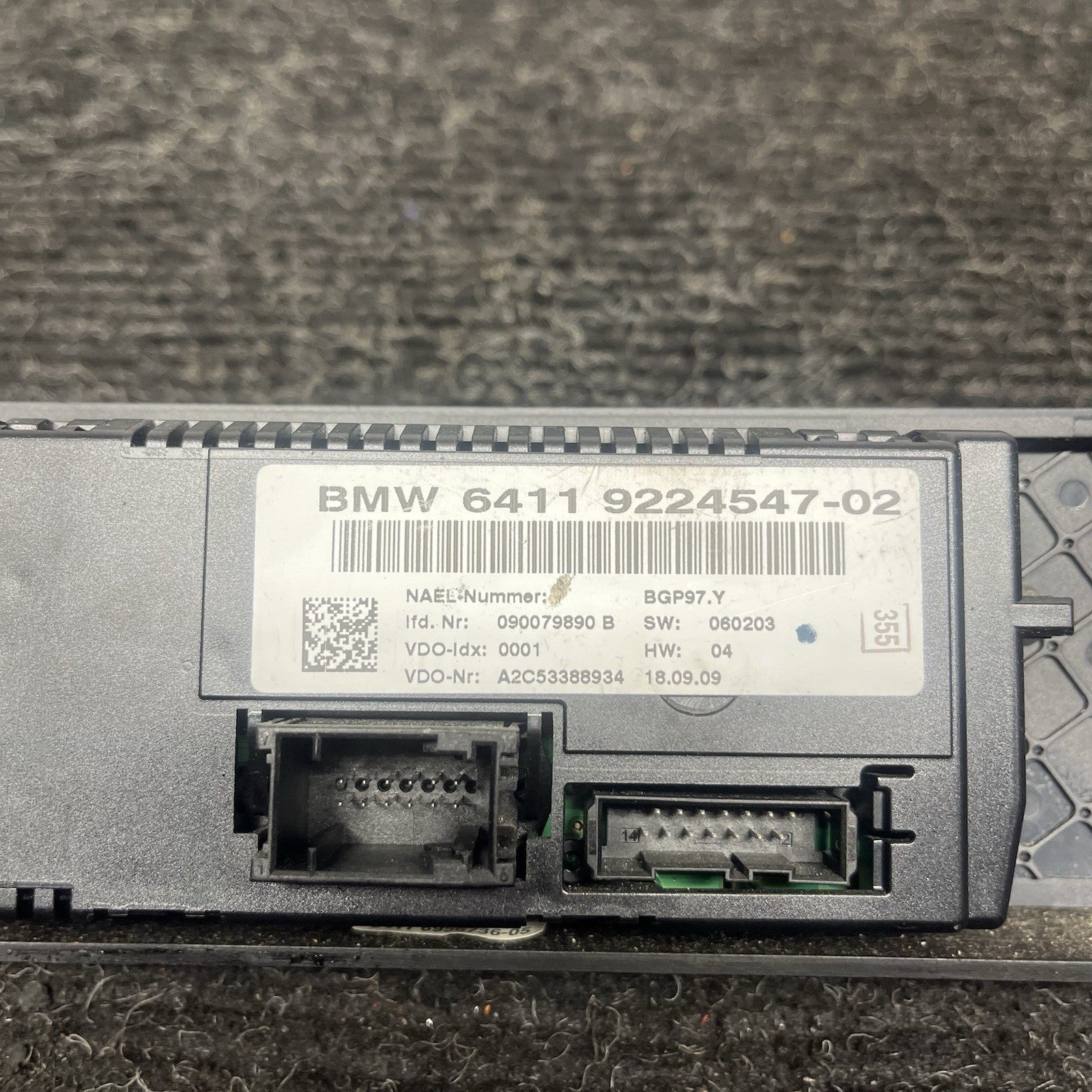 ☑️ 07-13 BMW E90 E92 128i 335i 328i X1 AC A/C Heater Climate Control Switch OEM