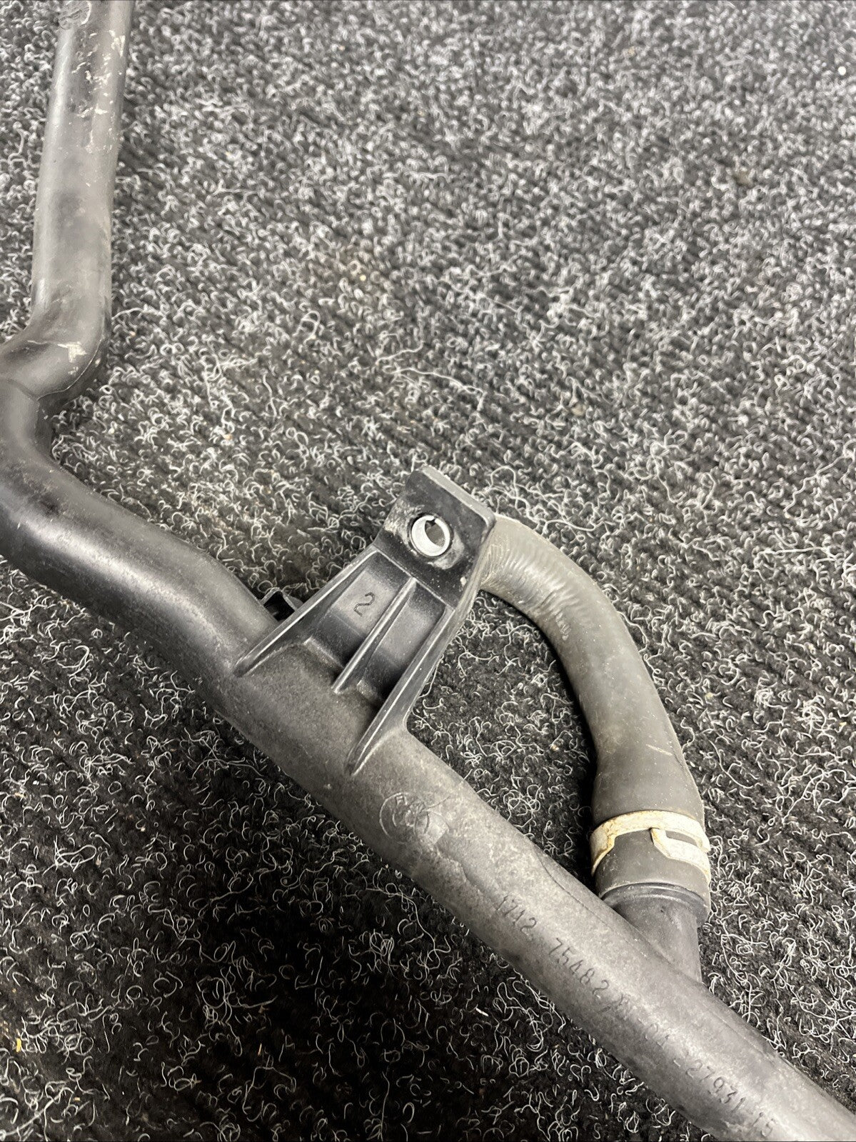 ☑️ OEM BMW E90 E92 E93 N54 RWD AT Thermostat Hose  Coolant Return Pipe Line