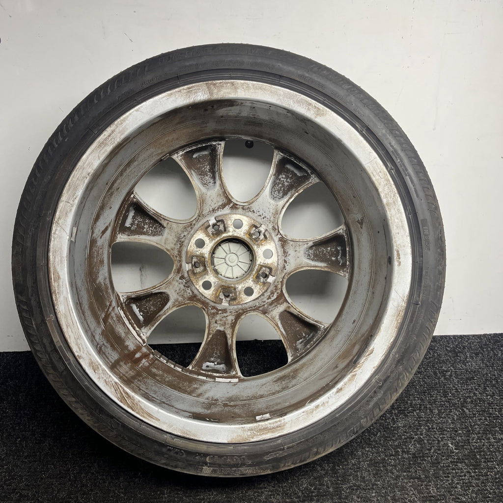 ☑️ 2006-13 BMW 335i E90 E92 18x8 STYLE 162 FRONT WHEEL RIM SILVER OEM 225/40/R18