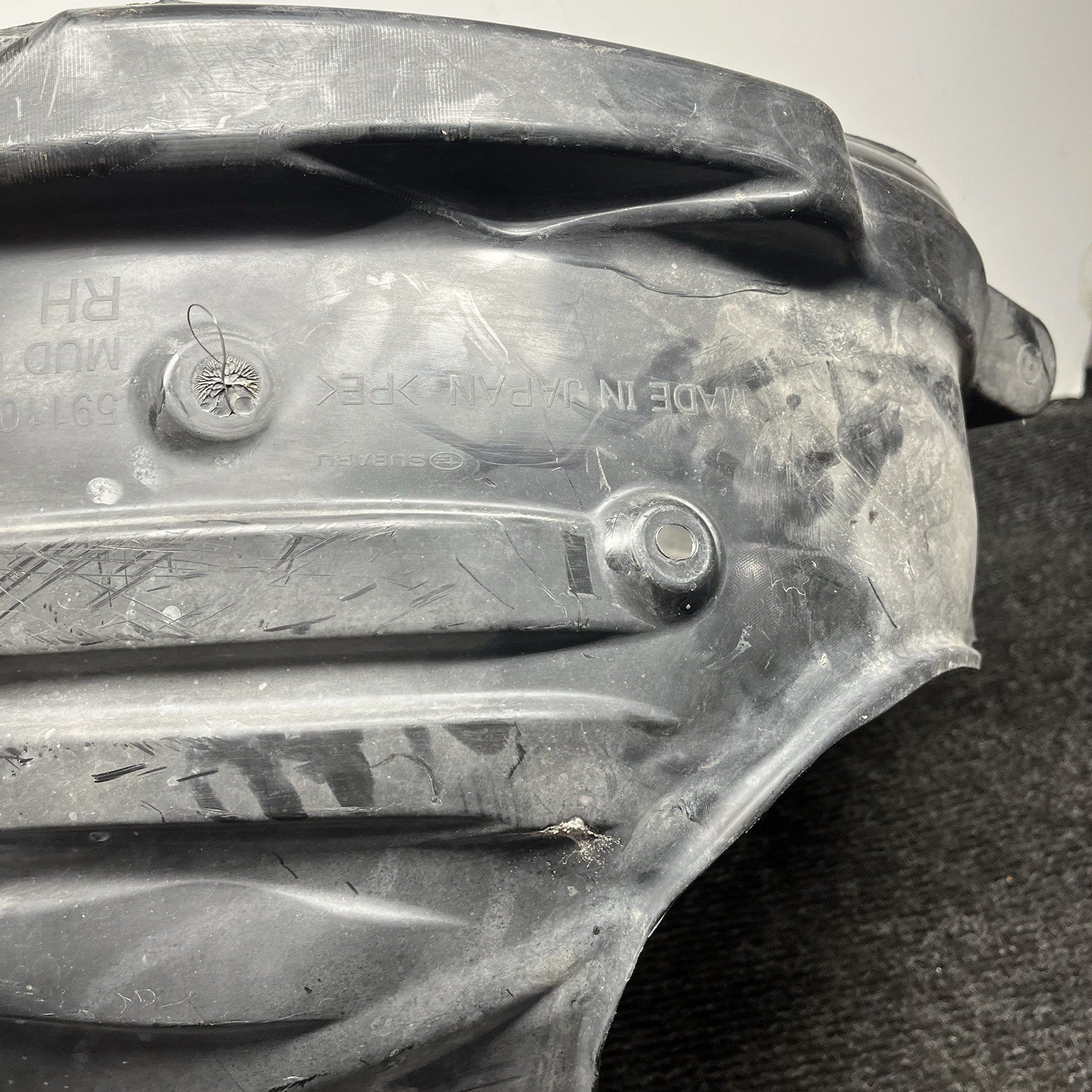 ☑️ 13-20 Subaru BRZ Rear Passenger Side Wheel Arch Liner Splash Guard 59122CA001