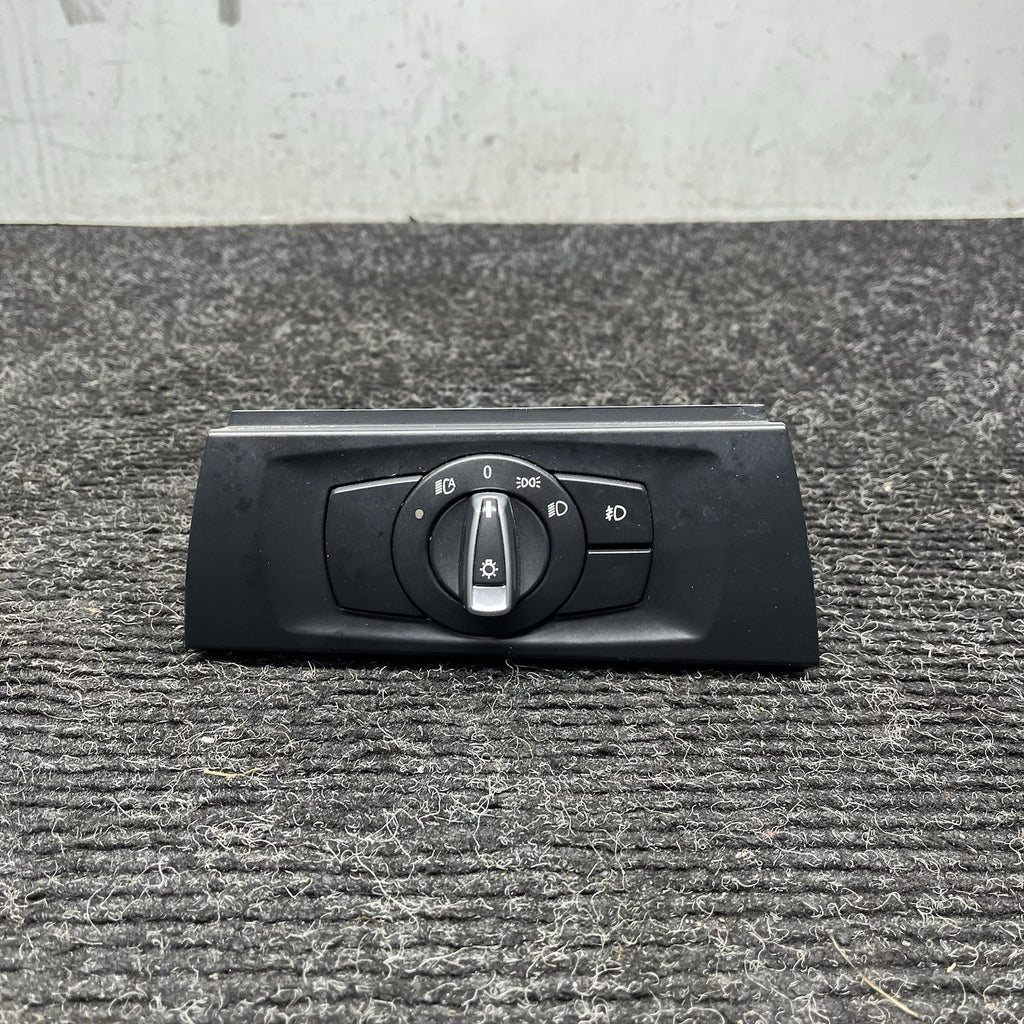 ☑️ 07-13 OEM BMW E92 E93 328 335 Headlight Switch Control Panel Light BLACK