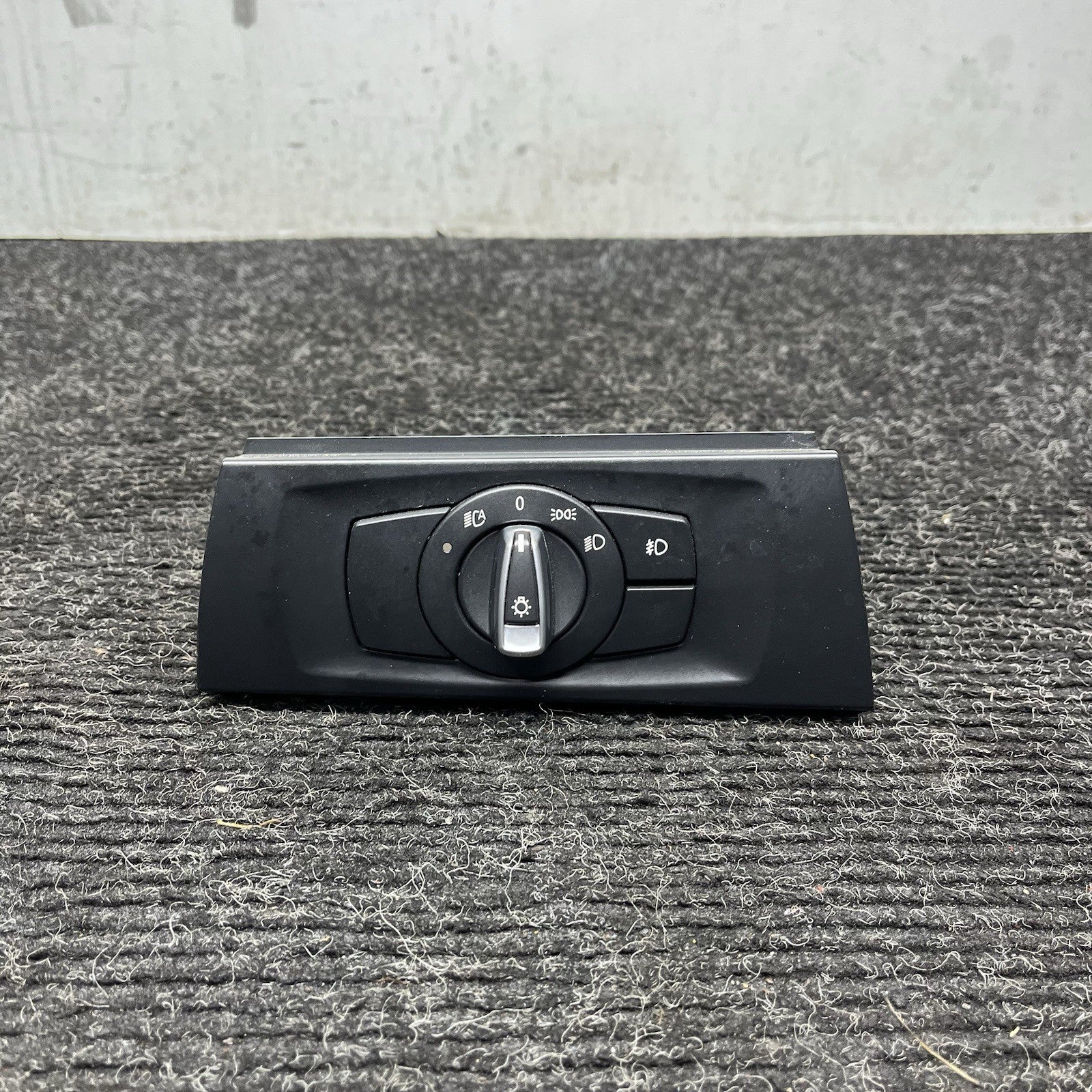 ☑️ 07-13 OEM BMW E92 E93 328 335 Headlight Switch Control Panel Light BLACK