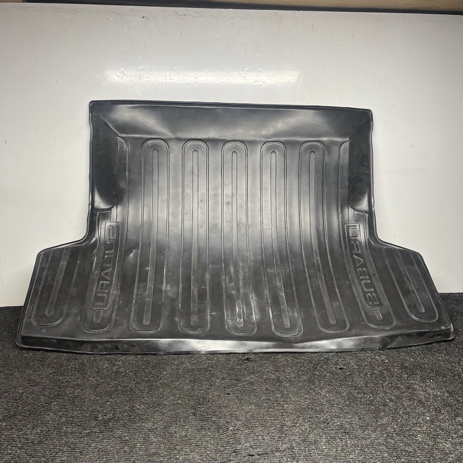 ☑️ 15-21 WRX Black All Weather Rubber Trunk Hatch Floor Mat Liner OEM Factory