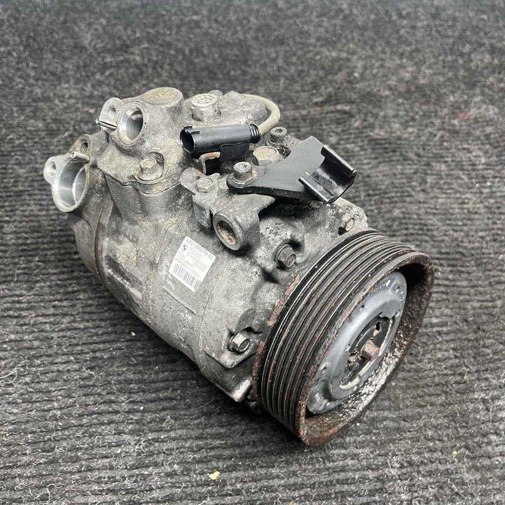 ☑️ BMW E92 135i 335i N54 N55 ENGINE A/C AC COMPRESSOR AIR CONDITIONING UNIT OEM