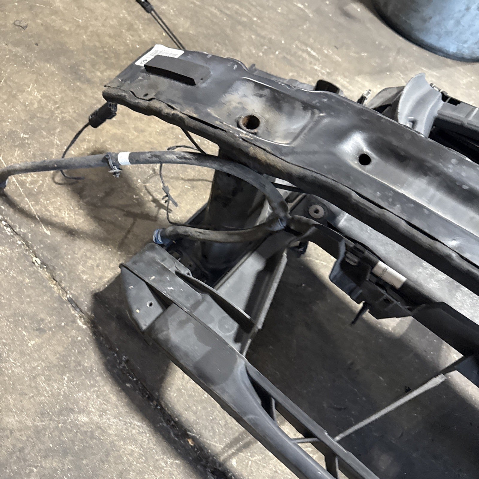 ☑️ Front Core Radiator Support OEM BMW E82 E88 135i 128i W/ REINFORCEMENT BAR