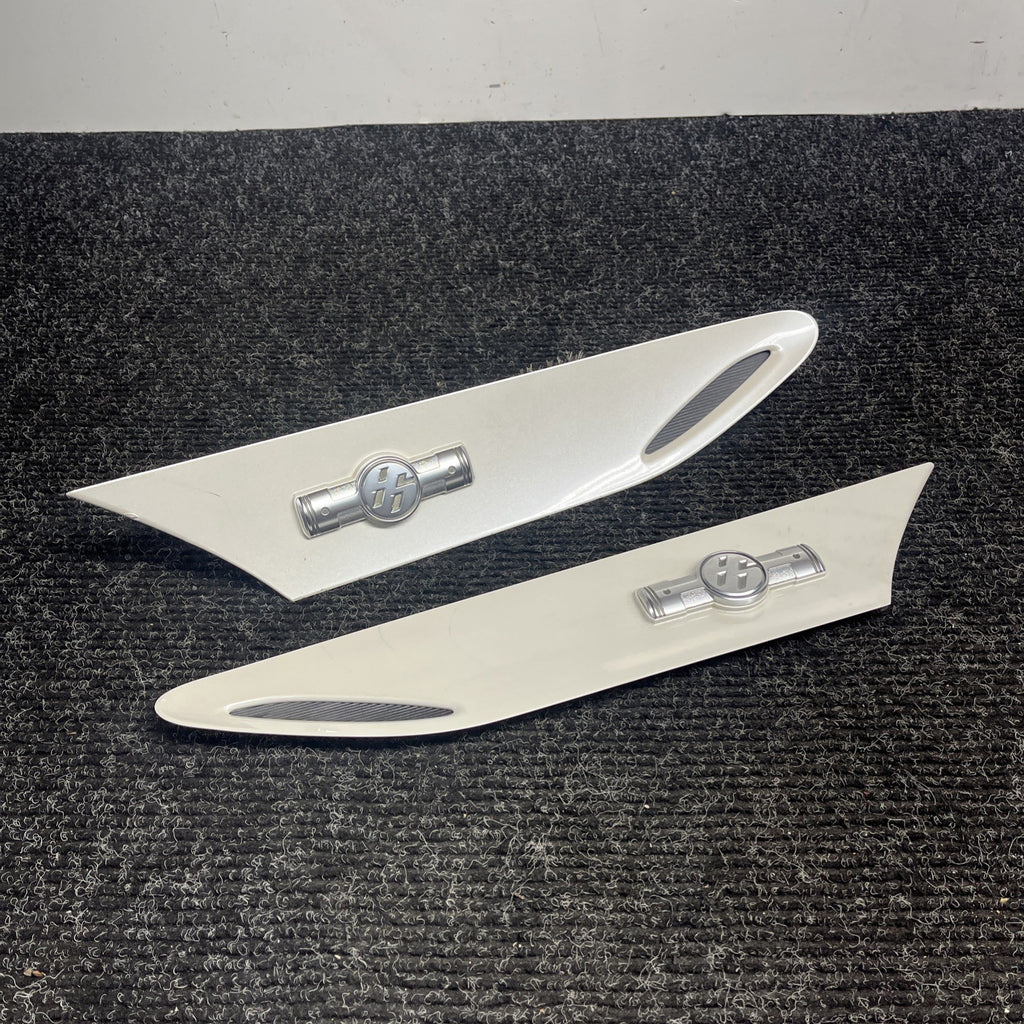 ☑️ 2013-2016 Scion FRS Subaru BRZ 86 OEM Fender Garnish Trim Set Gray Grey