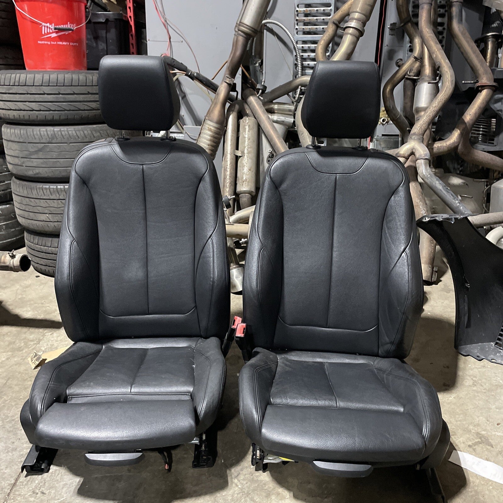 ☑️ 2014-2020 BMW M235i 228i M240i F22 LEFT & RIGHT FRONT LEATHER SEAT SET OEM