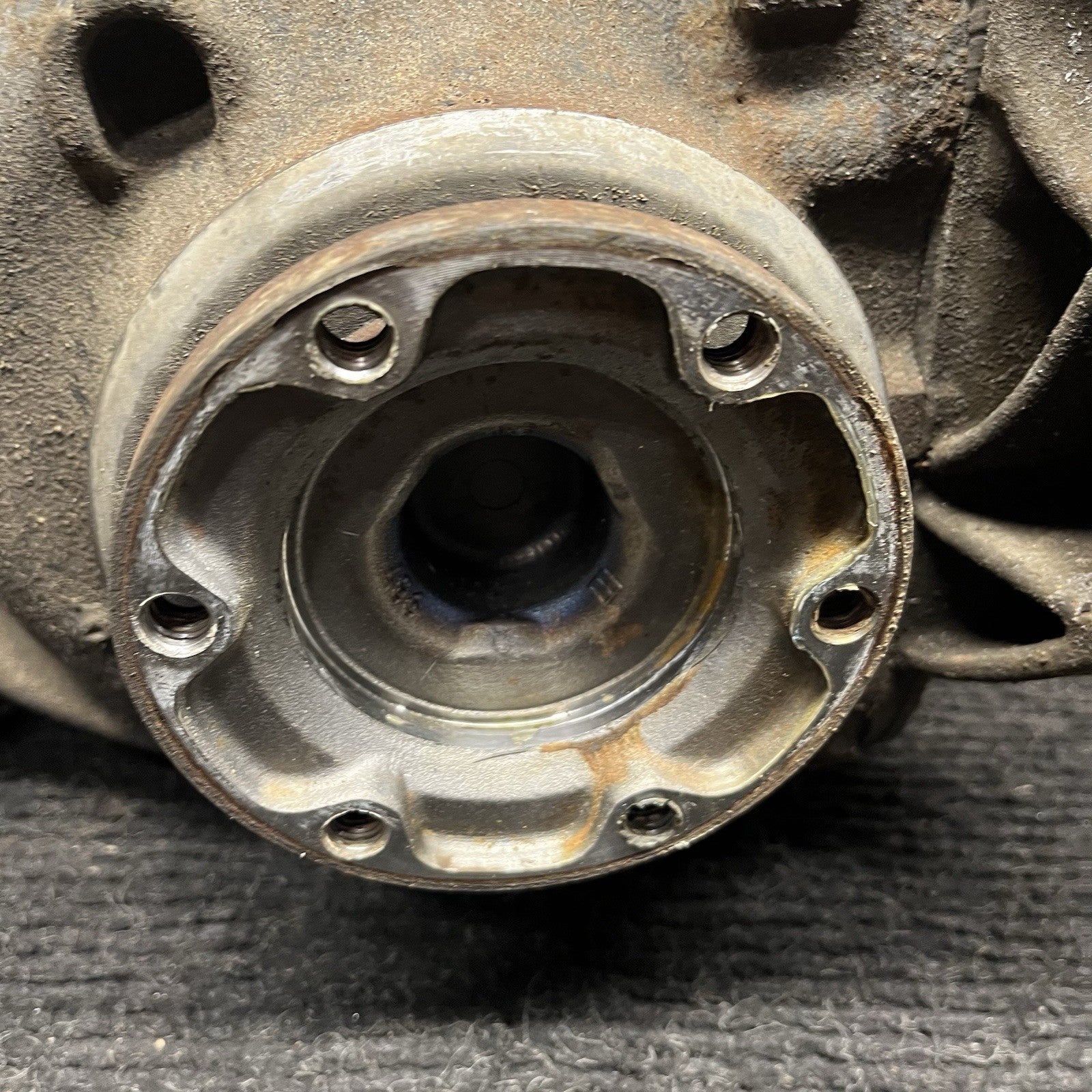 ☑️09-11 BMW E90 335d 3.0L M57Y Rear Axle Diff Differential Unit 2.81 7571175 OEM