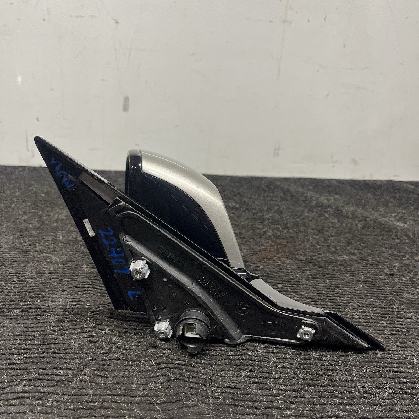 ☑️ 14-20 OEM BMW F22 F23 F87 M240 Driver Side Mirror Heated Auto Dim Gray