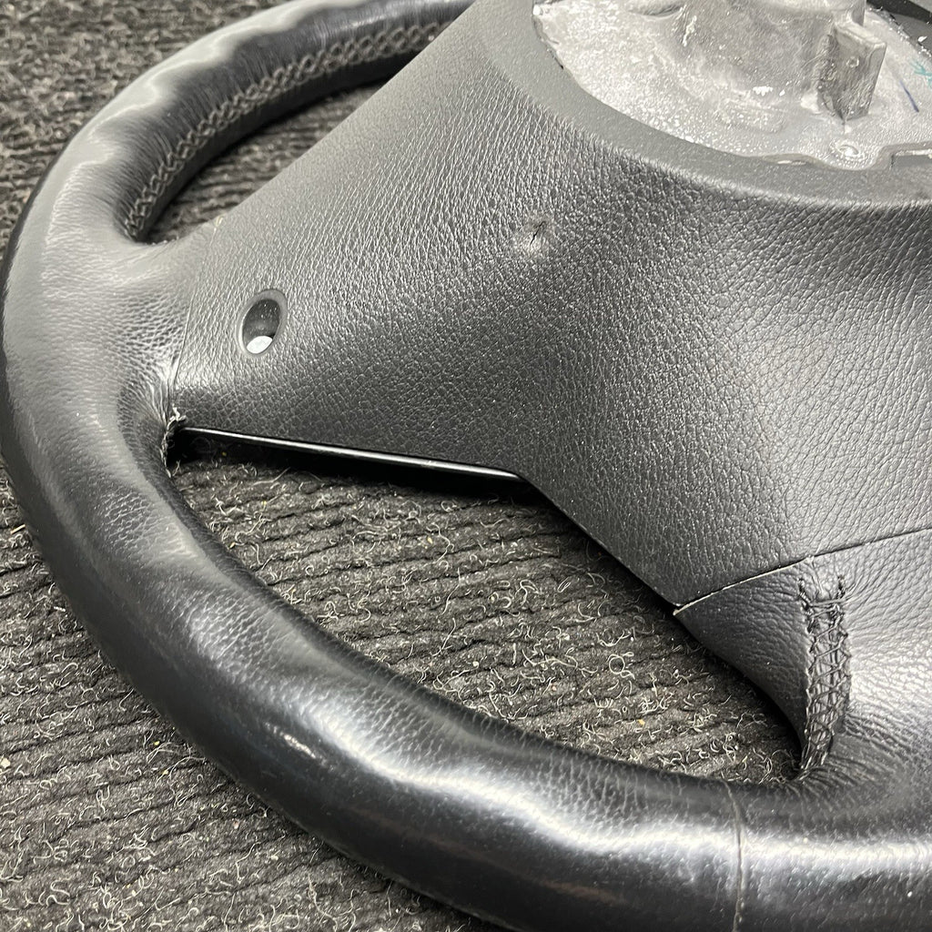 ☑️ 2007-2013 BMW E70 X5 Sport Leather Steering Wheel Assembly Black OEM