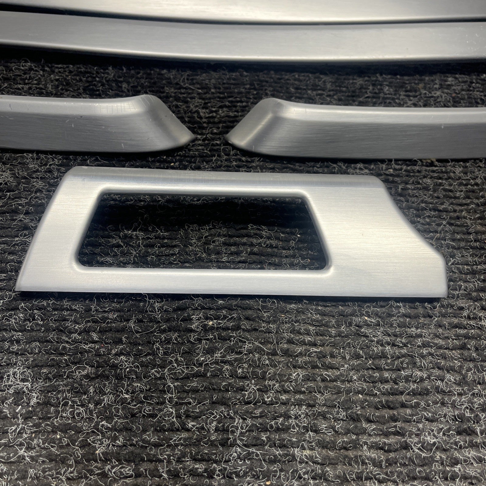 ☑️ 06-11 BMW 3 SERIES E90 SEDAN INTERIOR CONSOLE DOOR DASH TRIM SET ALUMINUM