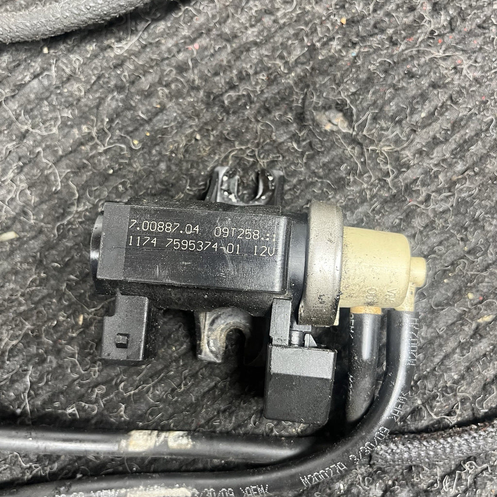 ☑️ 06-13 OEM BMW E90 E92 N54 Turbo Charger Air Pressure Boost Solenoid Valve SET
