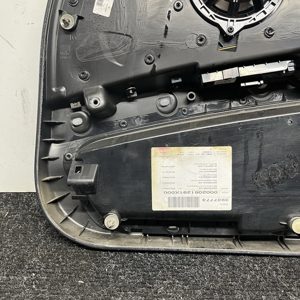 ☑️ 07-13 OEM BMW E93 E92 Front Left Driver Door Card Panels Black Dakota LEATHER