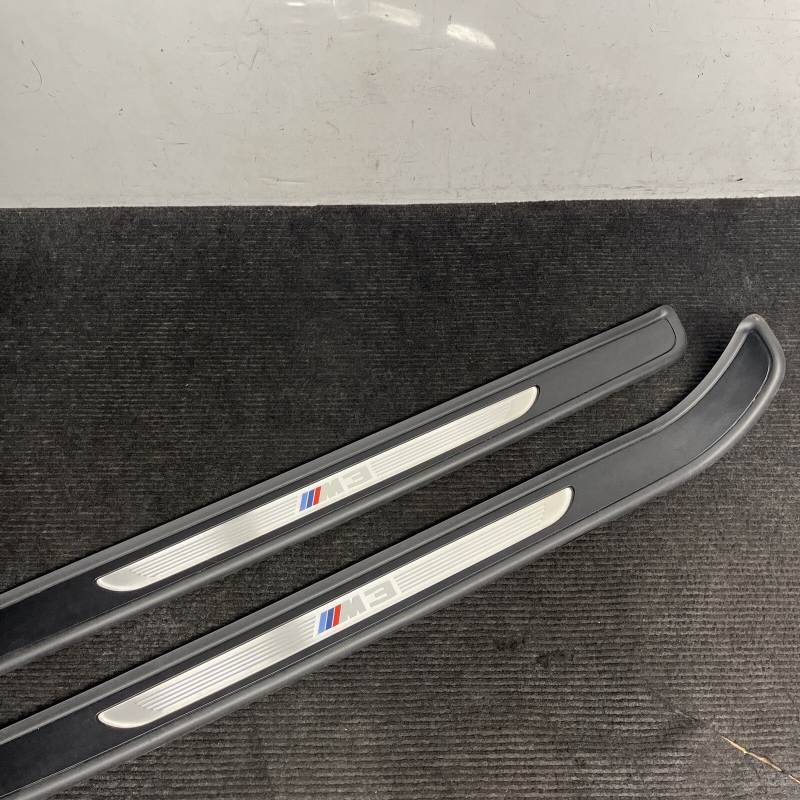 ☑️ 08-13 OEM BMW E92 E93 M3 Door Sill Plate Molding Trim Left Right SET M3