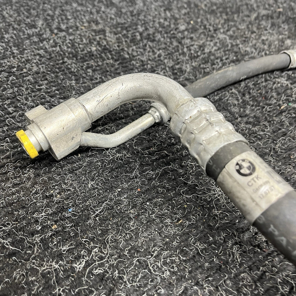 ☑️BMW E88 E82 E90 E92 E93 135 335 AC Compressor Evaporator Suction Pipe Hose OEM