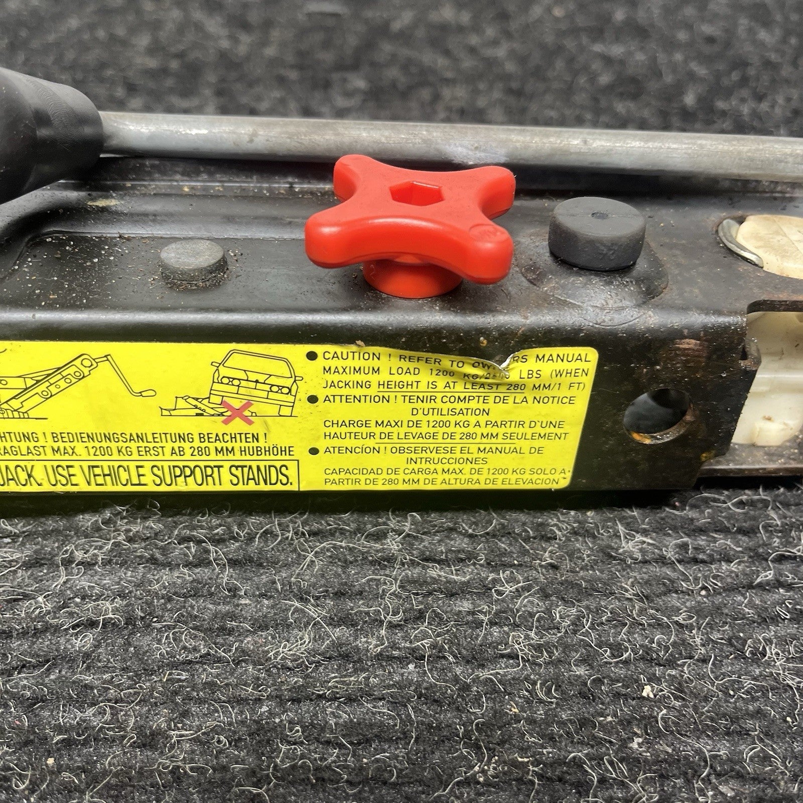 ☑️ BMW E46 3-Series Factory Spare Tire Changing Jack Lifting Tool 1999-2006 OEM