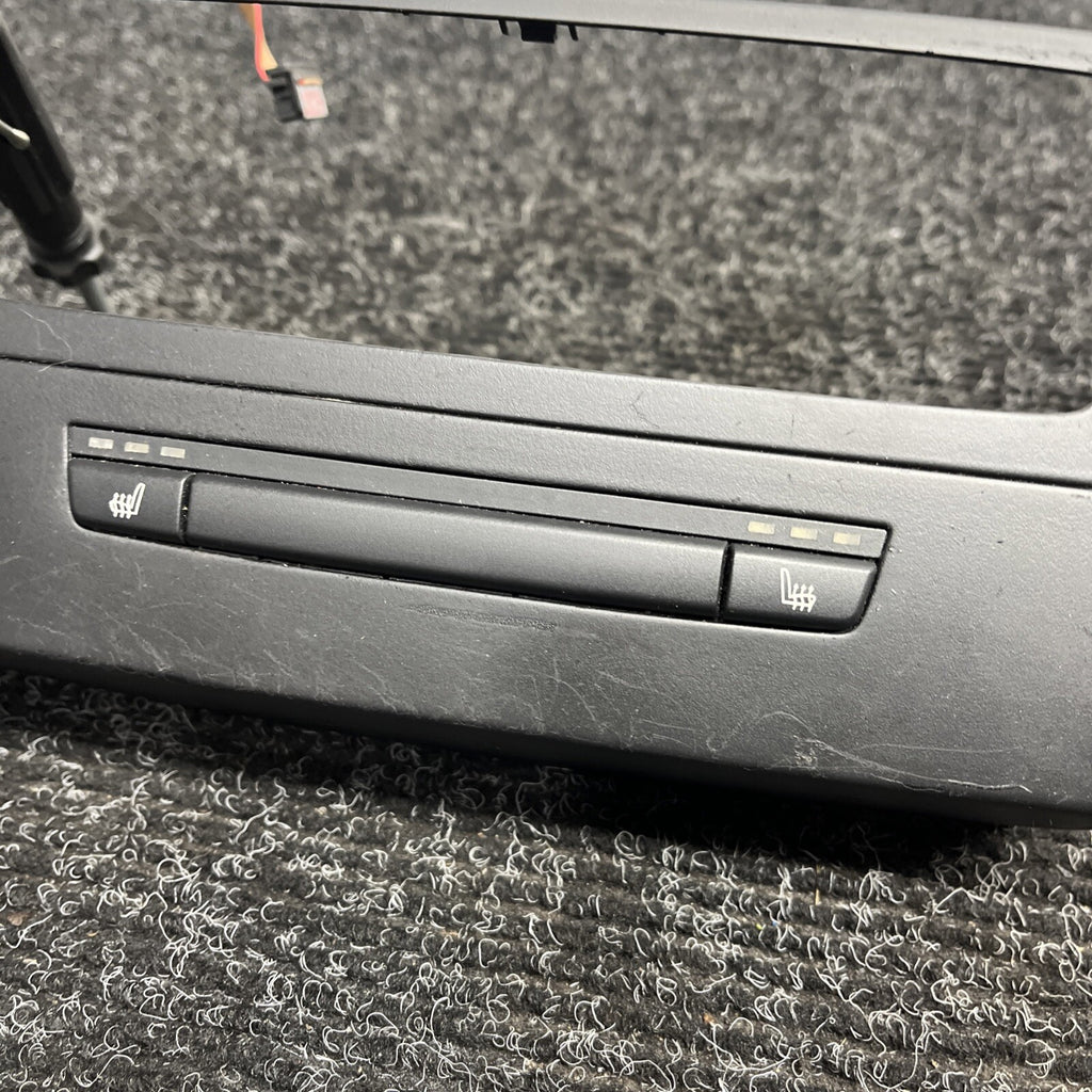 ☑️ 06-13 BMW E92 E93 3 Series Front Dashboard Heated Switch Trim Cover Black OEM